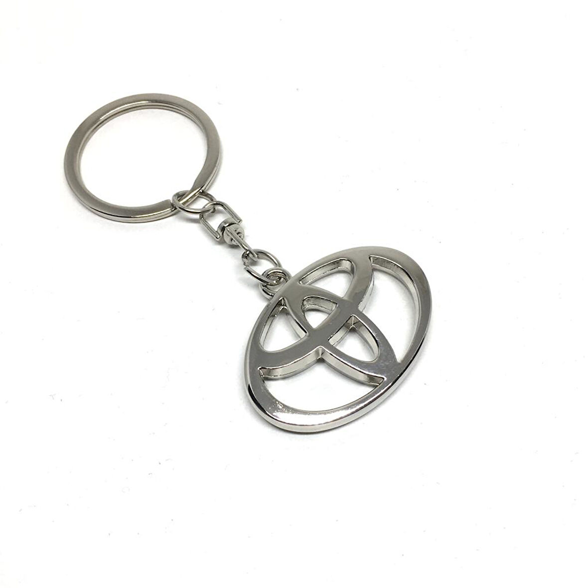 Toyota Metal Oto Anahtarlık Krom