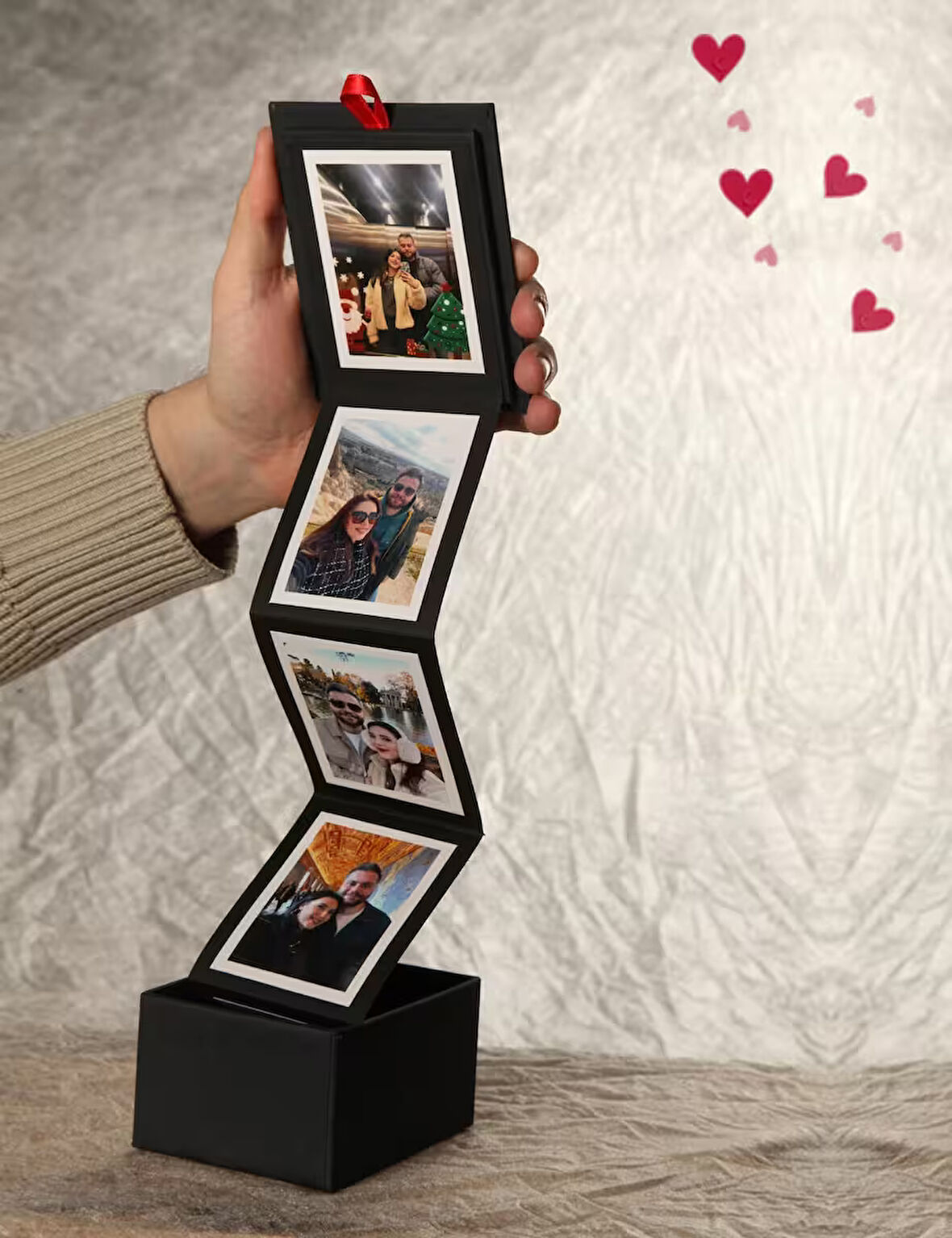 KİŞİYE ÖZEL ANI KUTUSU 1O ADET 6X9 CM FOTOĞRAFLI