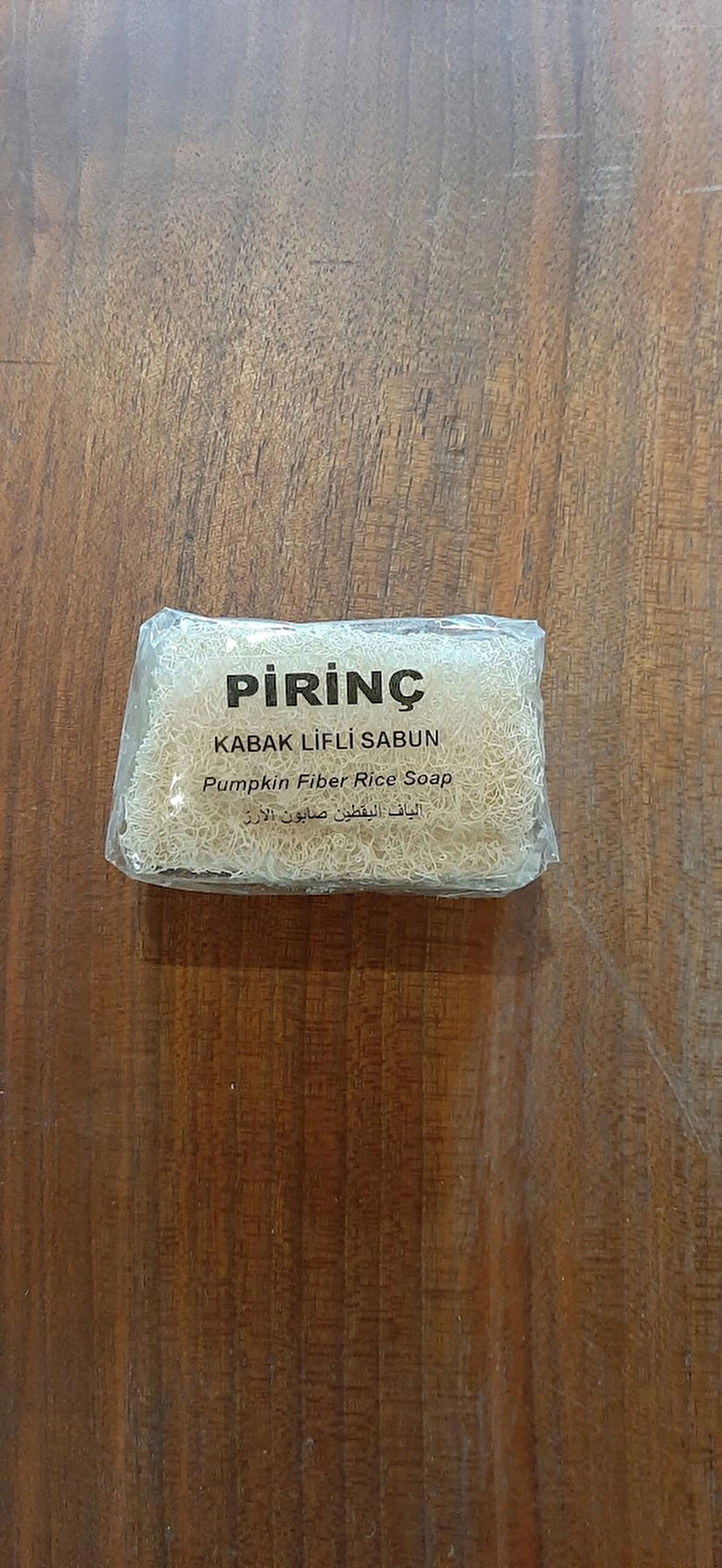 KABAK LİFLİ SABUN-PİRİNÇLİ