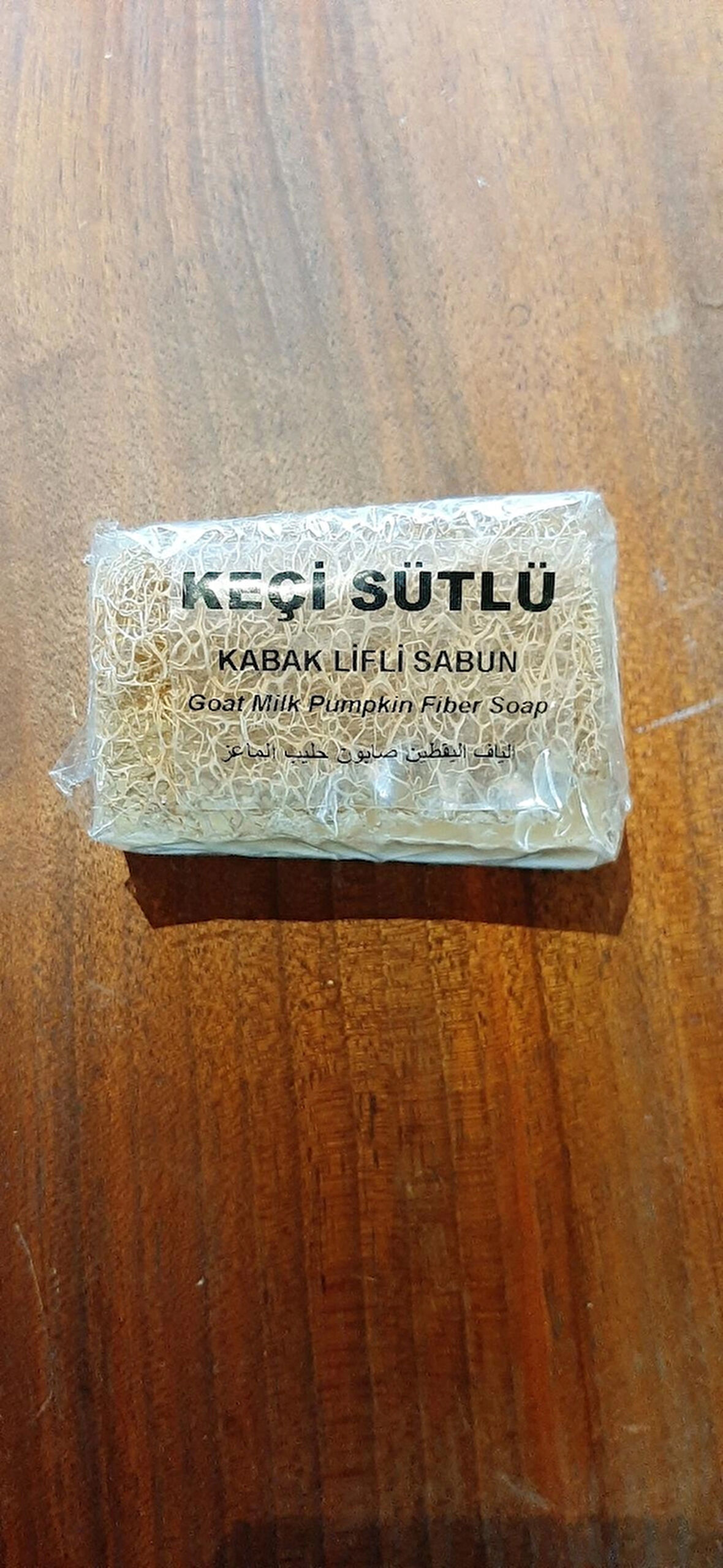 KABAK LİFLİ SABUN-KEÇİ SÜTLÜ