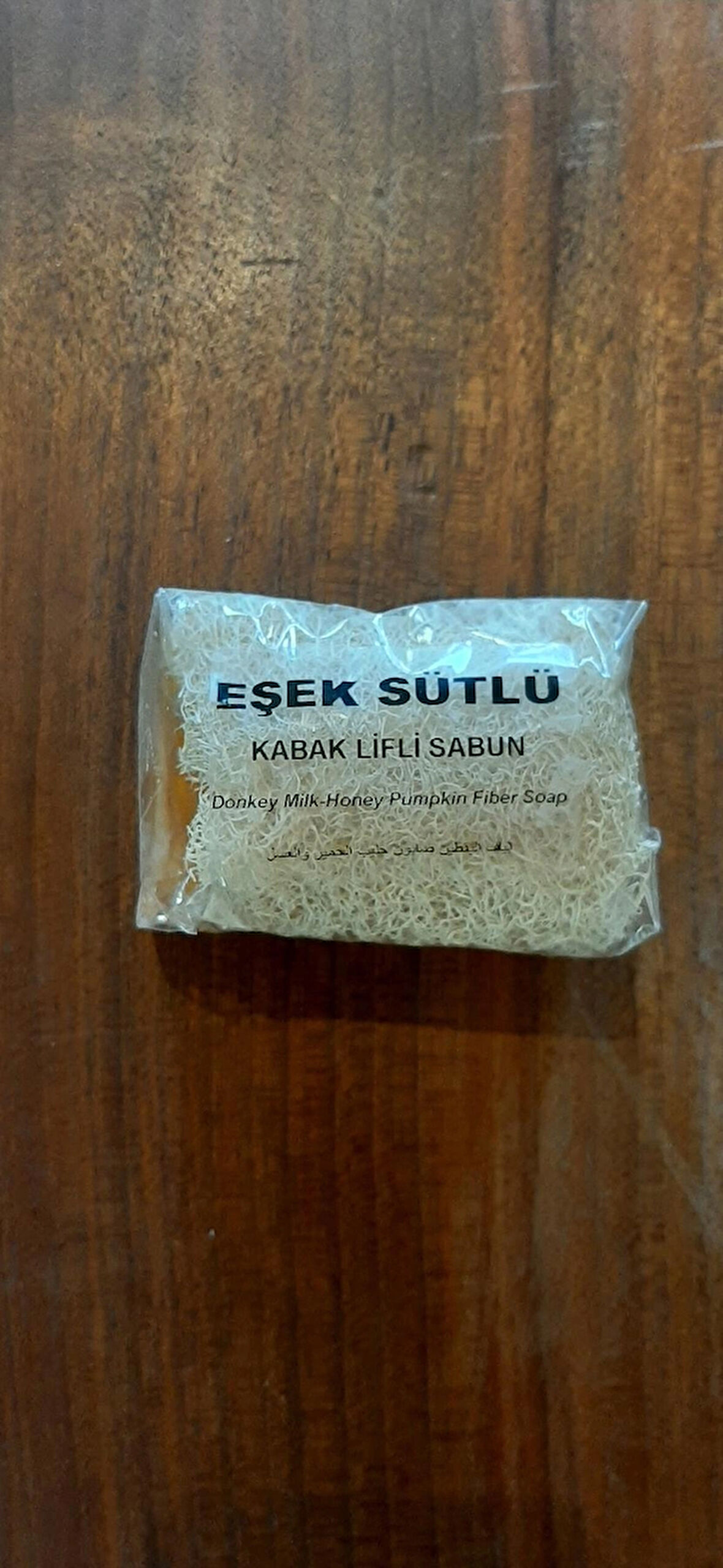 KABAK LİFLİ SABUN-EŞEK SÜTLÜ