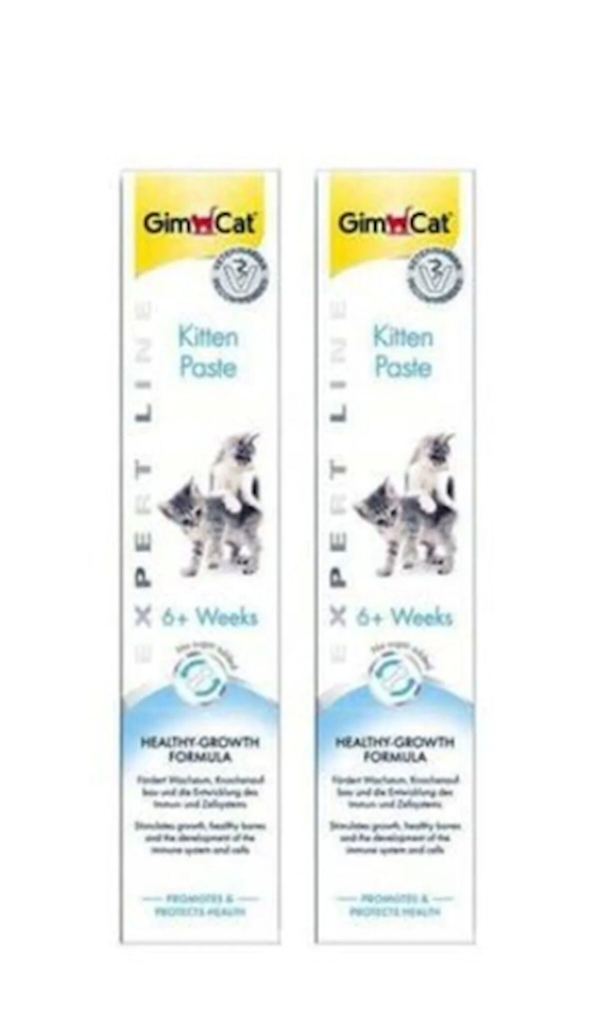 Gimcat 2 Adet Kitten Paste Yavru Kediler Için Kalsiyumlu Vitamin Macunu 50 Gr X 2 = 100 Gr