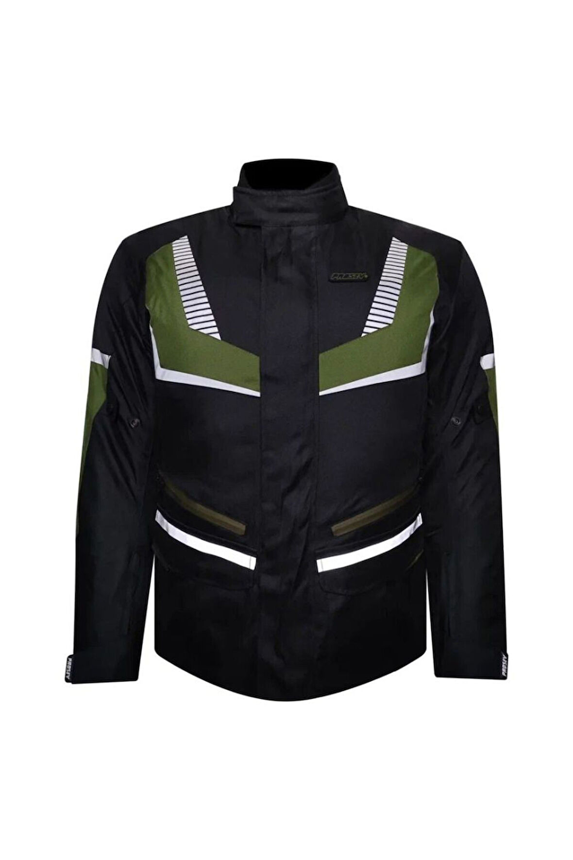 Motosiklet Montu Maxdura Kumaş 4 Mevsim Uzun Model Motor Montu Yeşil