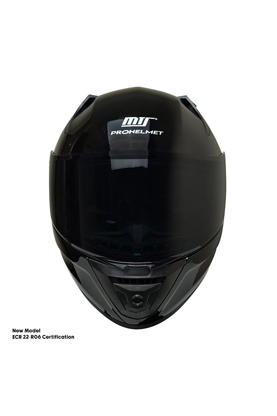 Motosiklet Kask Ece 22.R06 Sertifikalı Double Vizör Fiber Motor Kaskı Full Face Yeni Sezon Black SRX