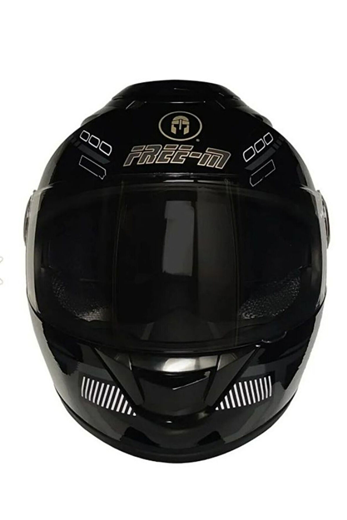 Motosiklet Kaskı Ce Onaylı Full Face Abs Materıal Güneş Vizörlü Kask FR 913 Evo Yellow