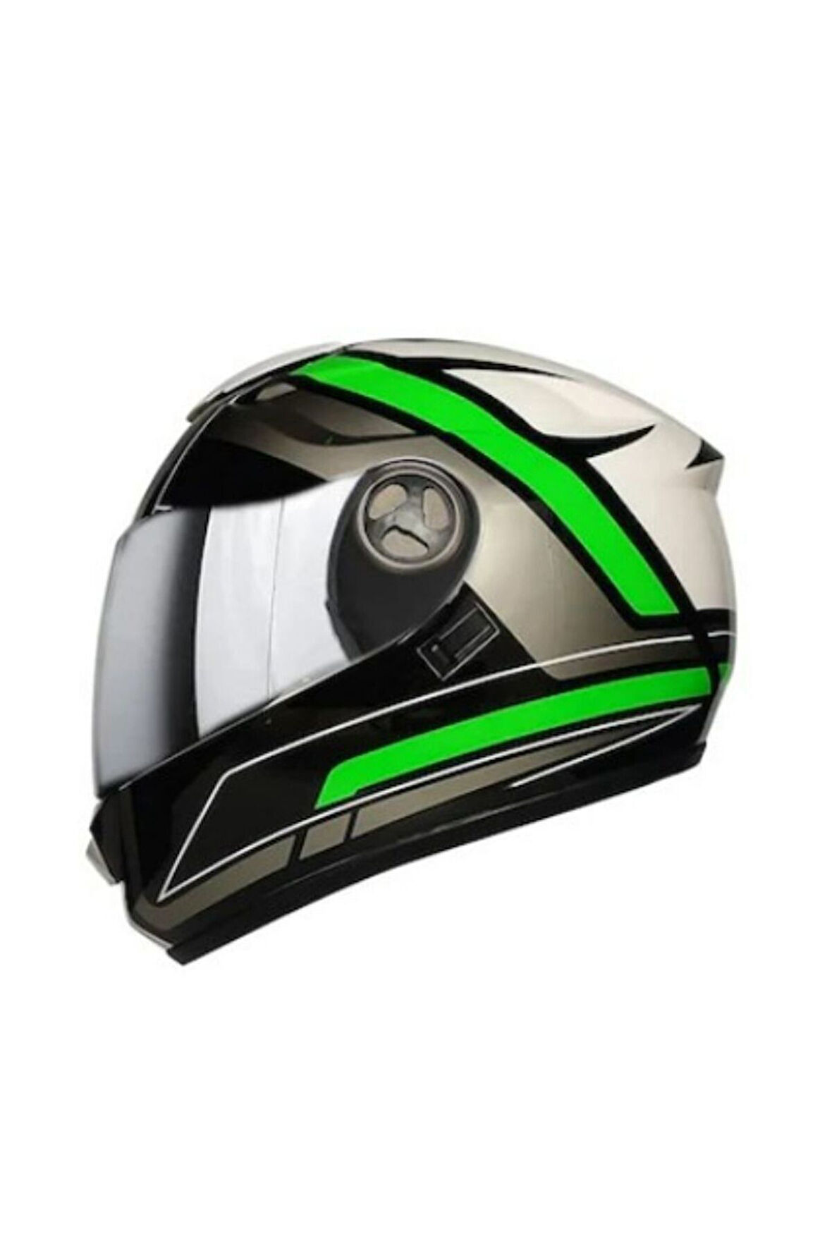 Motosiklet Kaskı Ce Onaylı Full Face Abs Materıal Güneş Vizörlü Kask FR 913 Haste