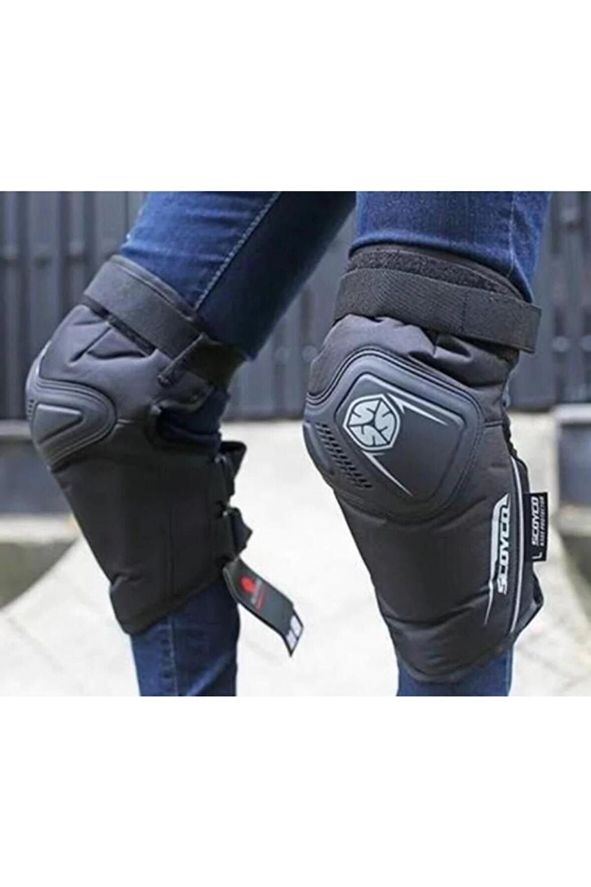 Motosiklet Soft Dizlik Set Rahat Bacak Koruma Knee Pad Motor Koruma Dizliği