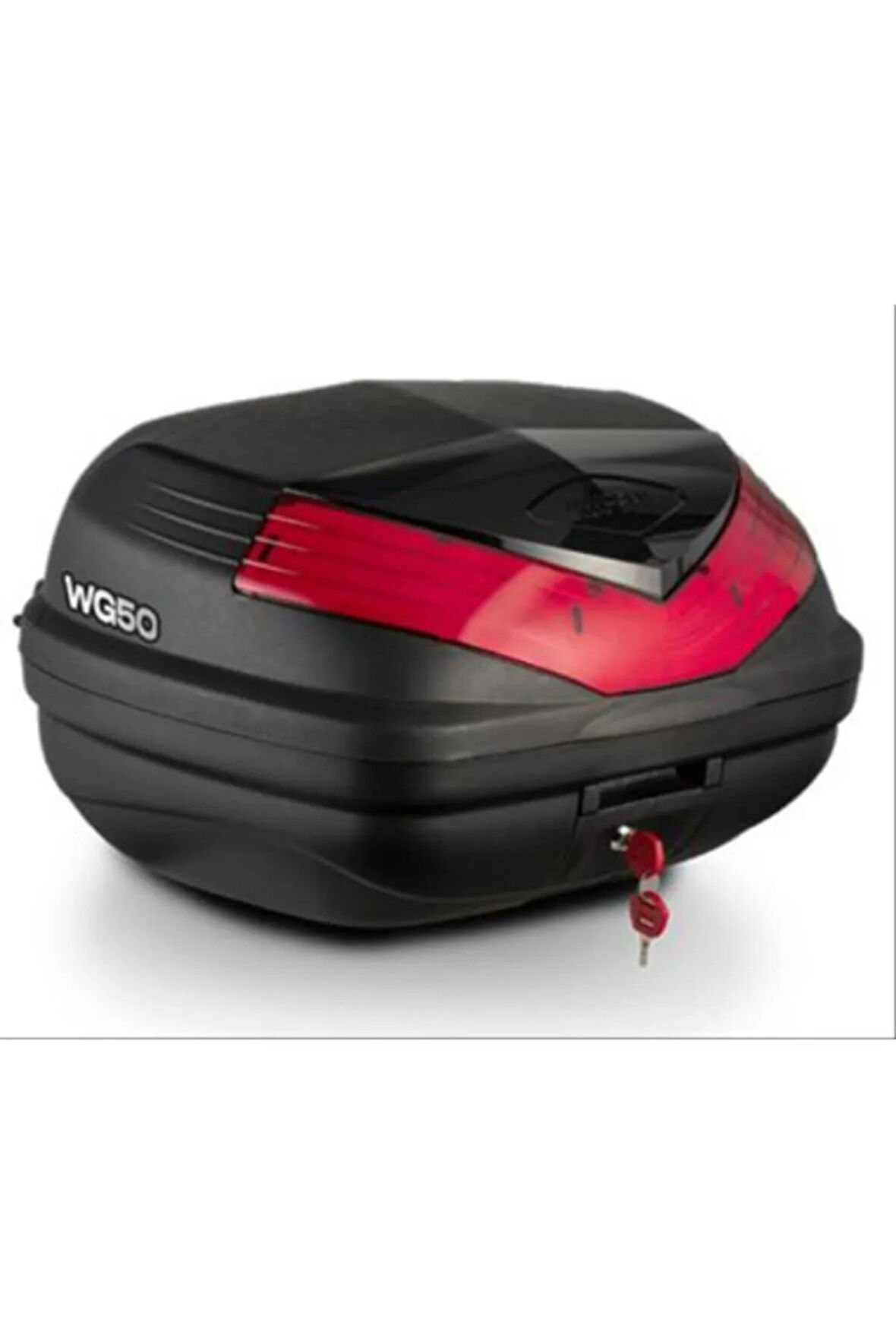 Motosiklet Basic 50 lt Arka Çanta Motor Tur Çantası 50 Litre Hacim Siyah