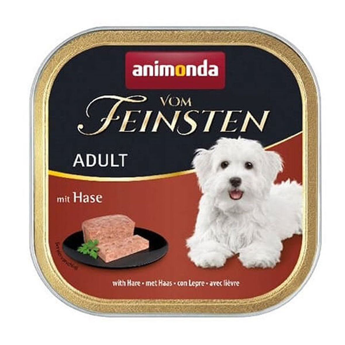 Animonda Vom Feinsten Tavşan Etli Yetişkin Köpek Konservesi 150 Gr