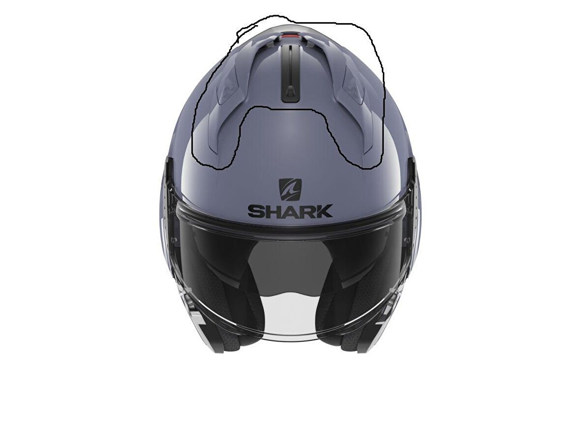 Shark Evo Gt Tepe Havalandırma Mat Ve8932