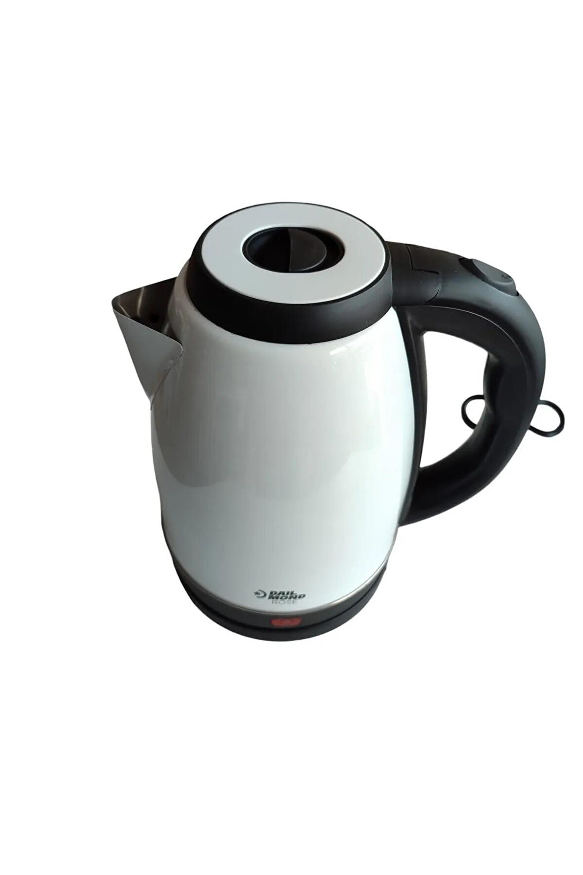 Dailmond 3003 BEYAZ Paslanmaz Çelik Su Isıtıcı Kettle 1800 WATT 1,8 lt Gizli Rezistans 