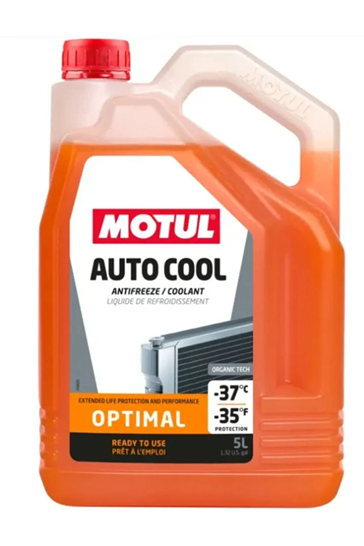 Auto Cool Optimal -37°C Turuncu Antifriz 5 Lt