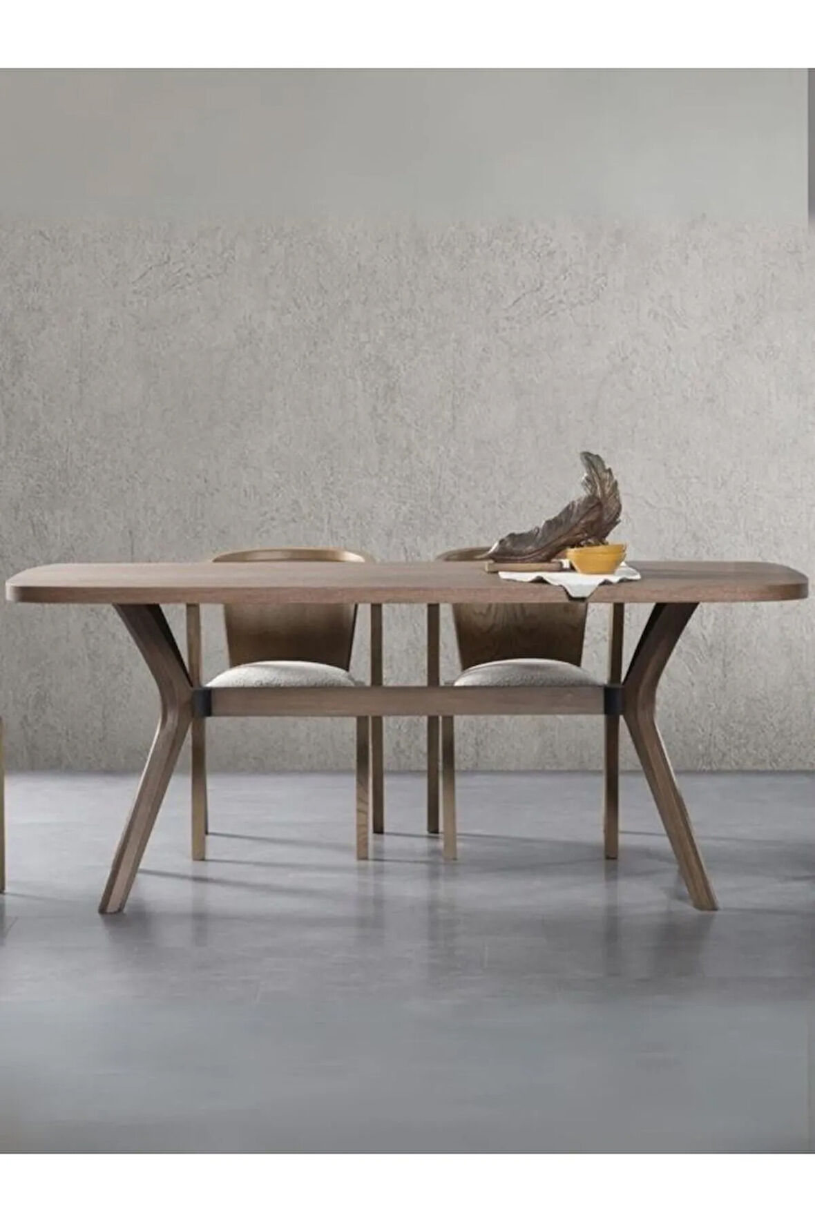Bosco Pahlı Ahşap Mutfak Masası 100x180