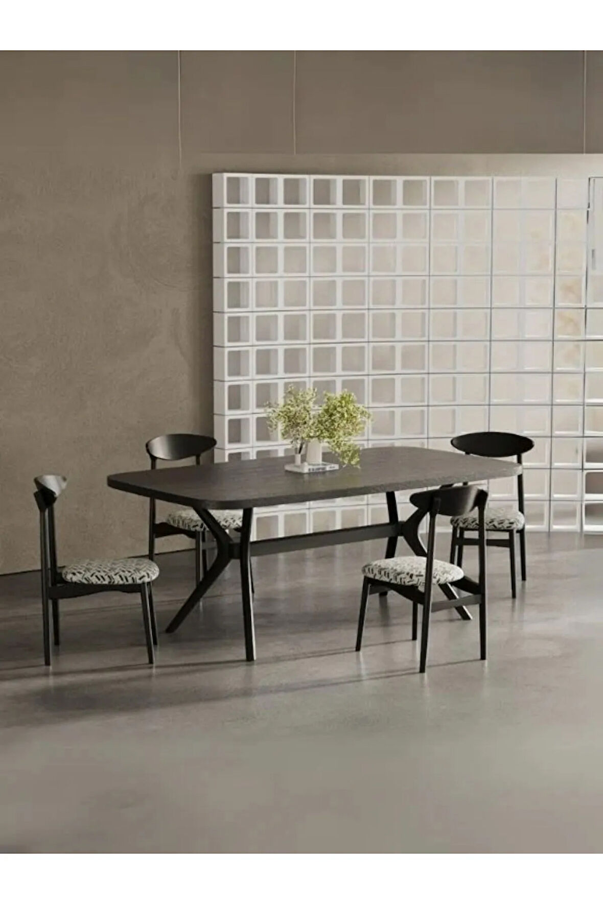 Bosco Pergel Ahşap Mutfak Masası 90x170