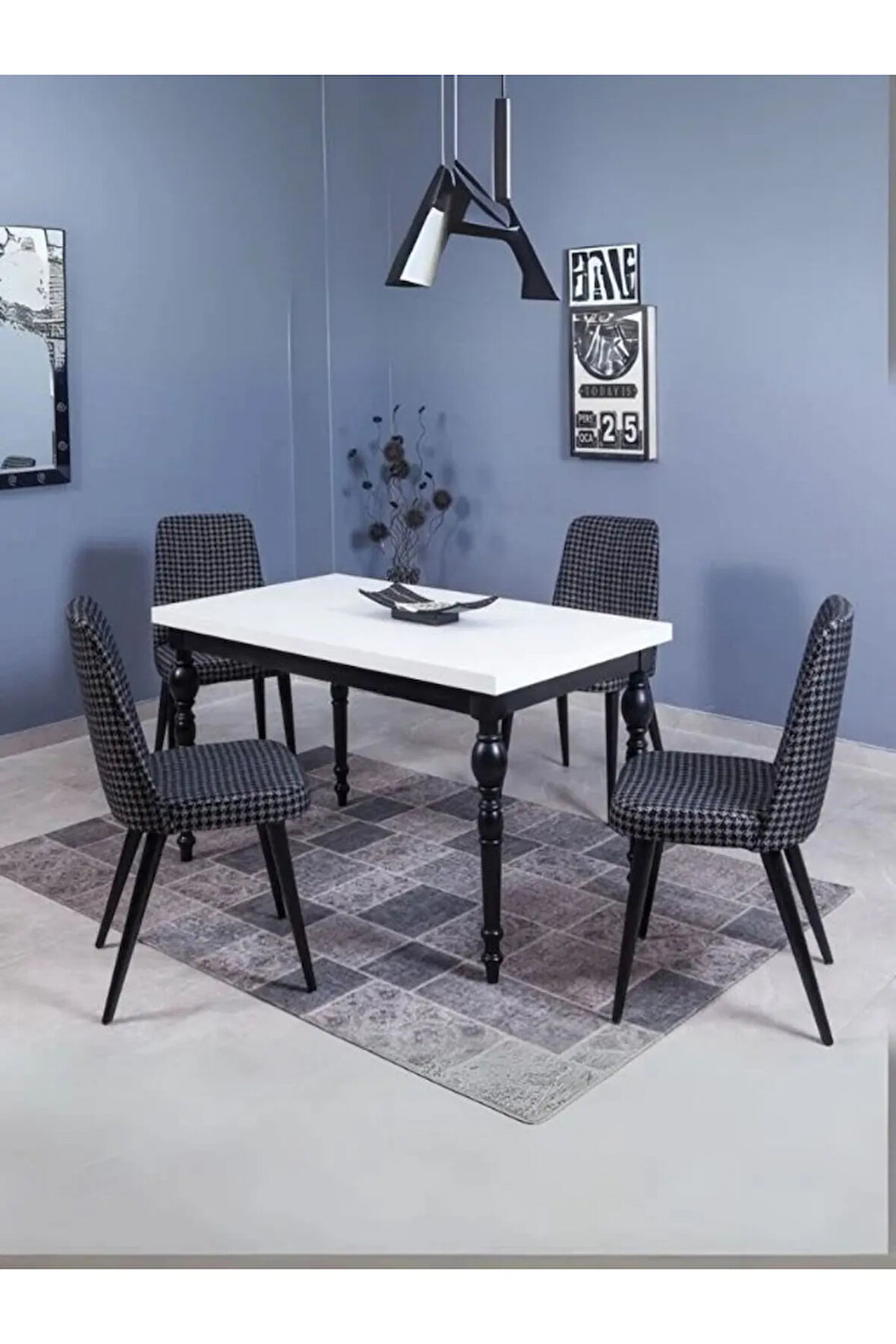 Antik Açılır Yemek Masası 90x140