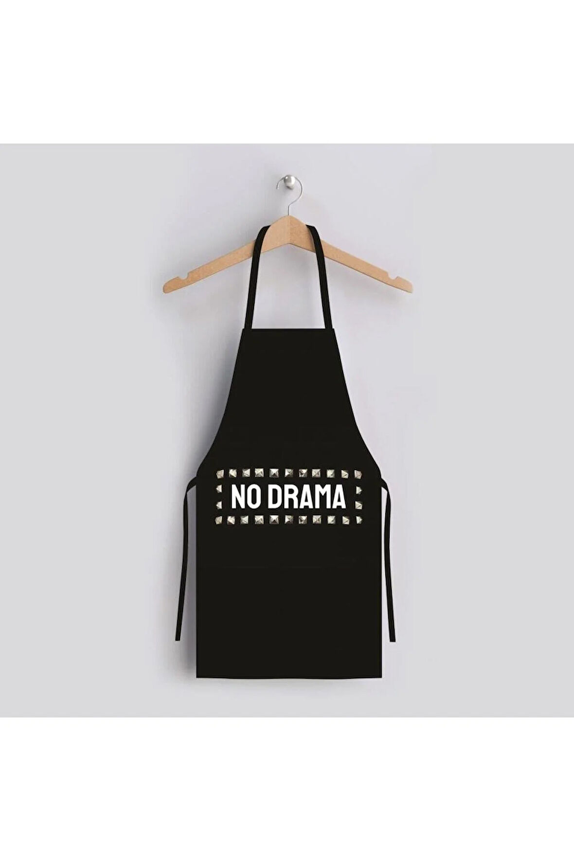 No Drama Mutfak Önlüğü (Keten Kumaş, Uluslararası Yıkama Ve Solmama Sertifikası)