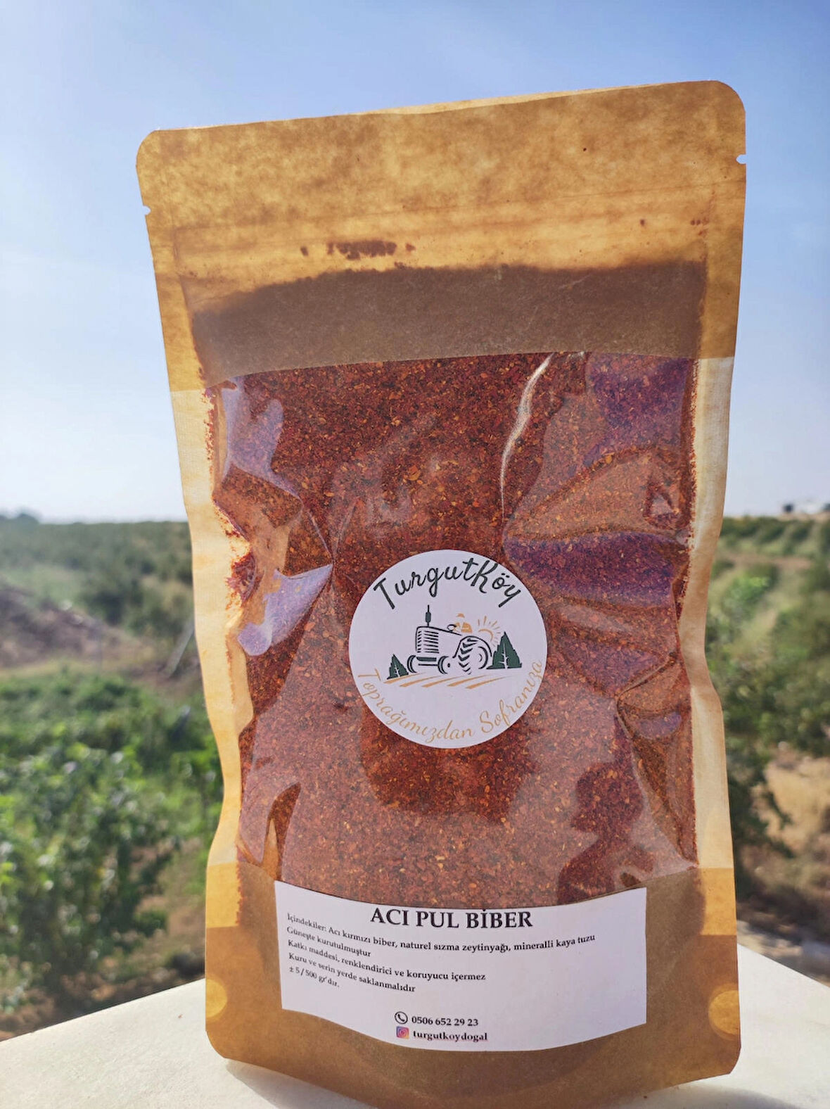 Acı Pul Biber 500 Gr