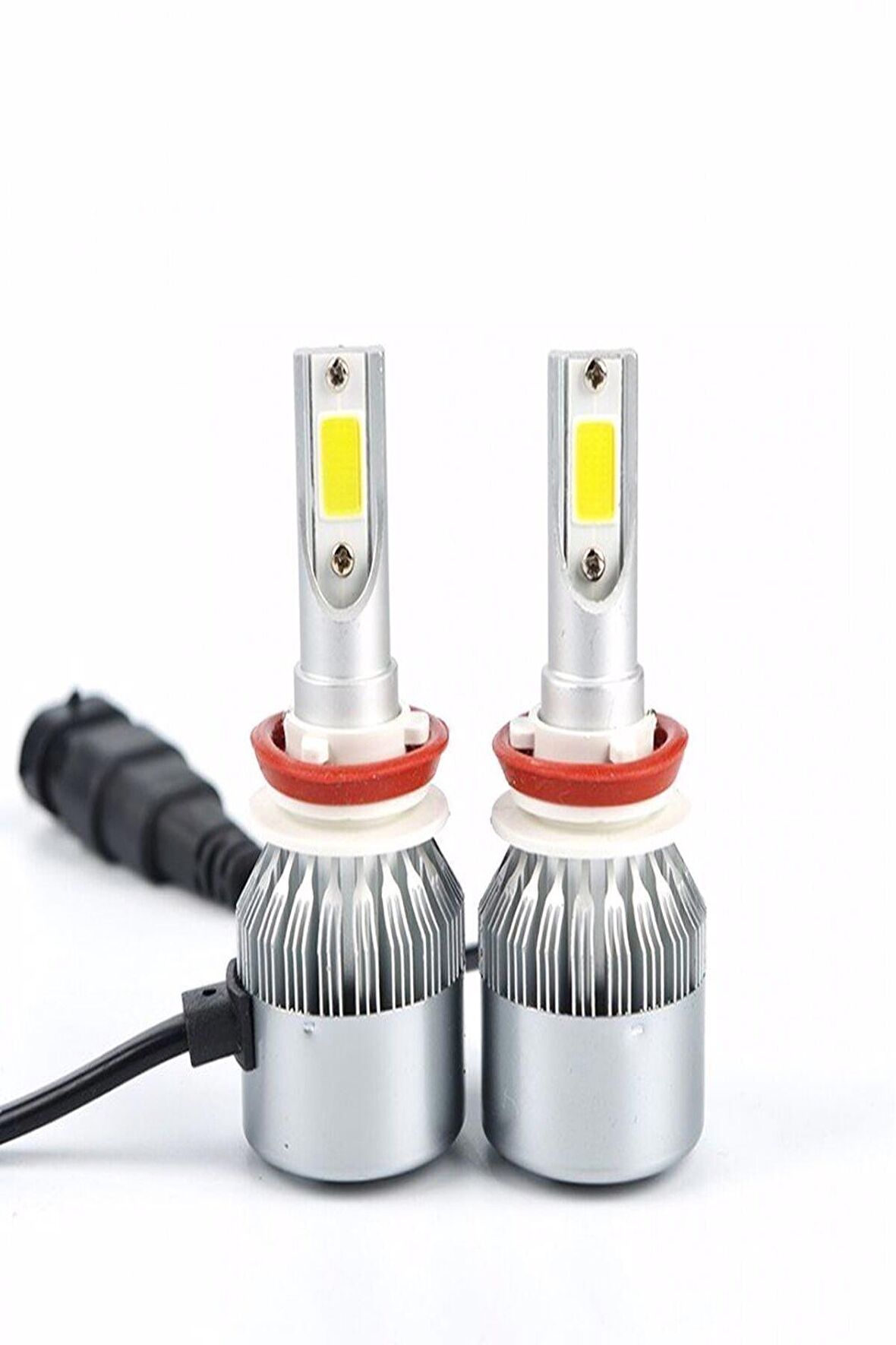 Xenon Led H11 Beyaz Güçlü Işık Gücü Şimşek Etkili