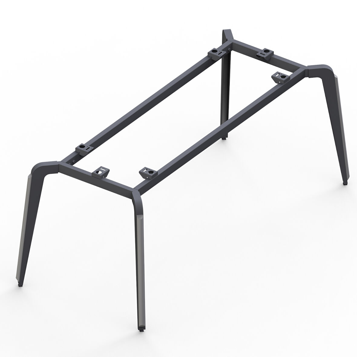 Api Design Trapper Metal Ofis Çalışma Masa Ayağı (Ahşap-Cam-Mermer İçin Uygun)