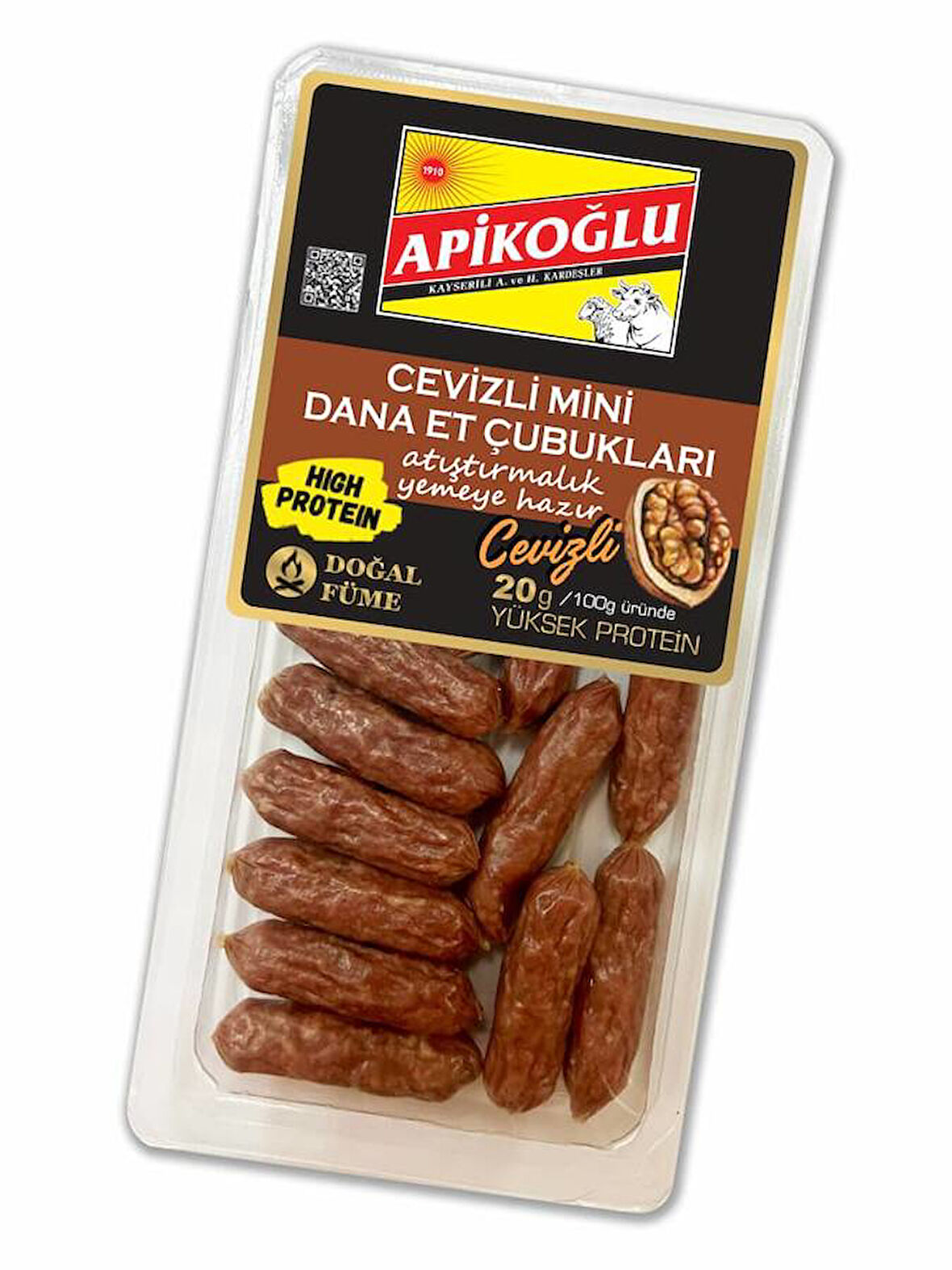 Cevizli Mini Dana Et Çubukları 110 gr.