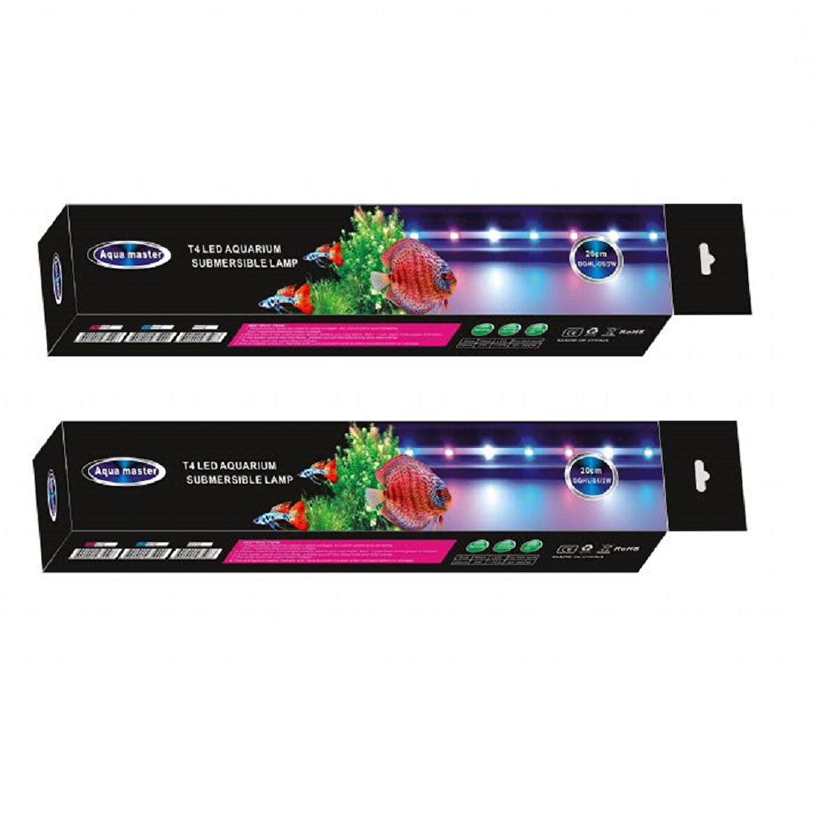 Akvaryum 20 Cm Aqua Master Led Lamba(Mavi- Beyaz ) 2 W