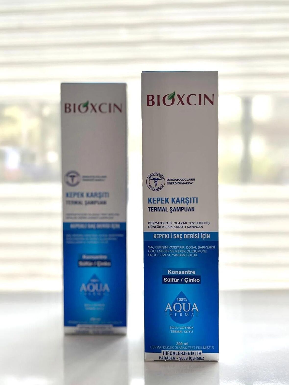 Bioxcin Aqua Thermal Kepek Şampuanı 300 ml 2'Lİ SET