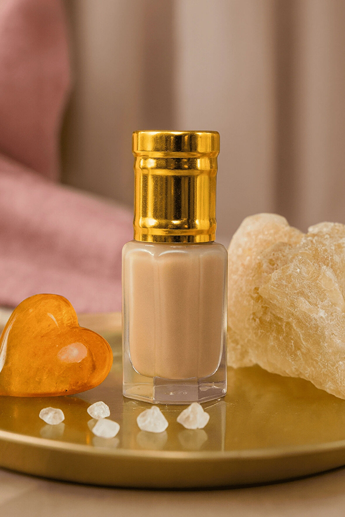 AROMENZA Amberli Misk – 6 ml Doğal Amber Kokulu Zarif, Derin ve Kalıcı Koku Deneyimi | Özel Esans