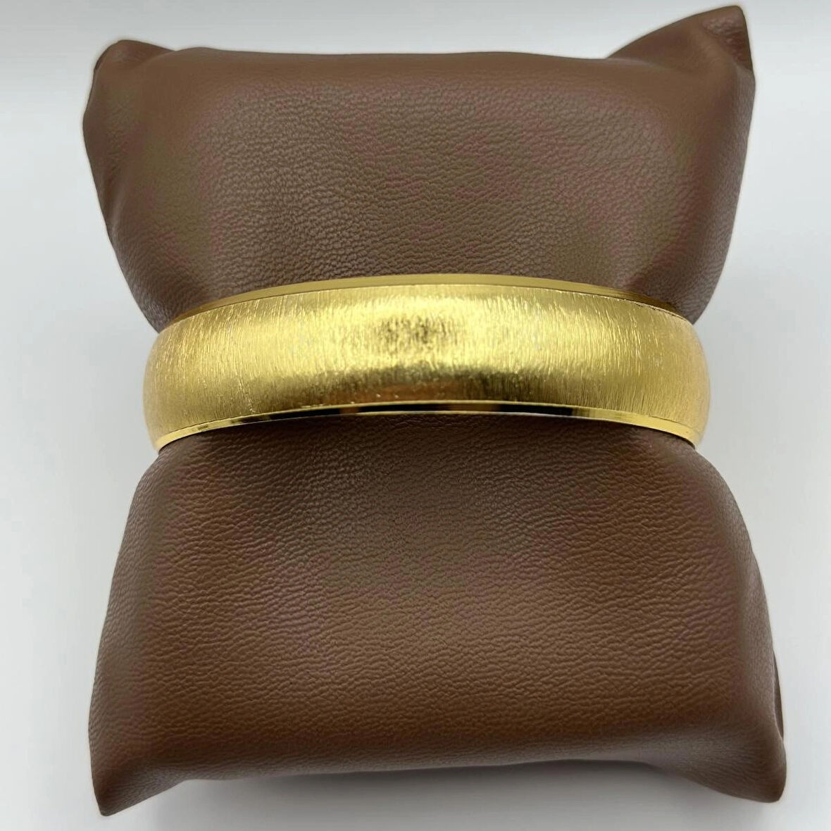 Çelik 22 Ayar Altın Kaplama Bilezik