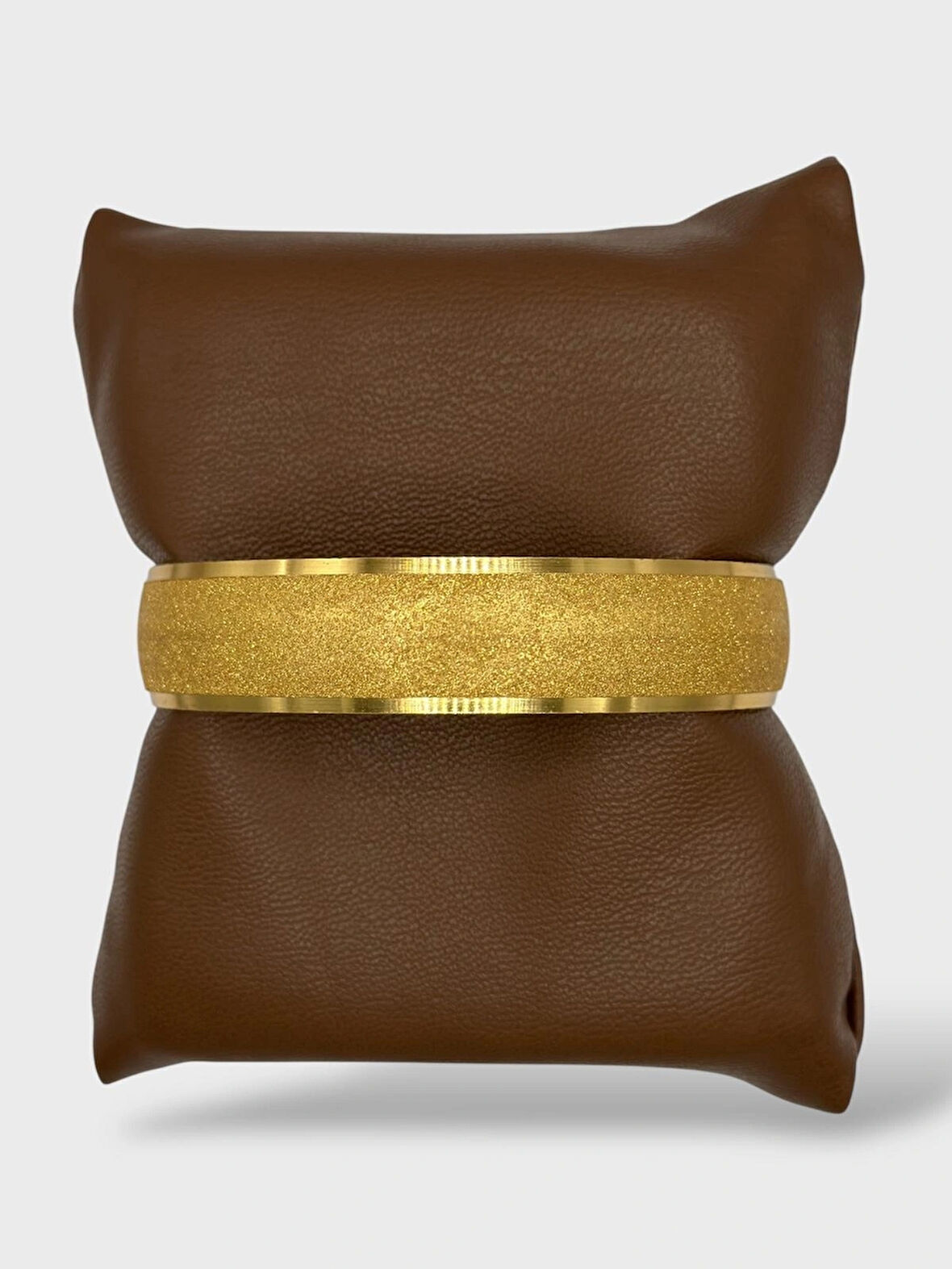 Çelik 22 Ayar Altın Kaplama Bilezik