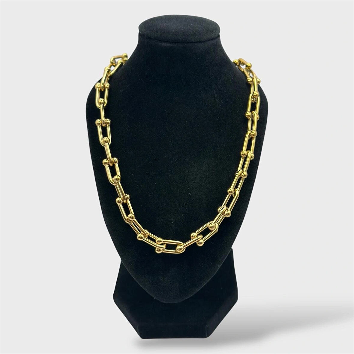 Çelik Tiffany Kolye