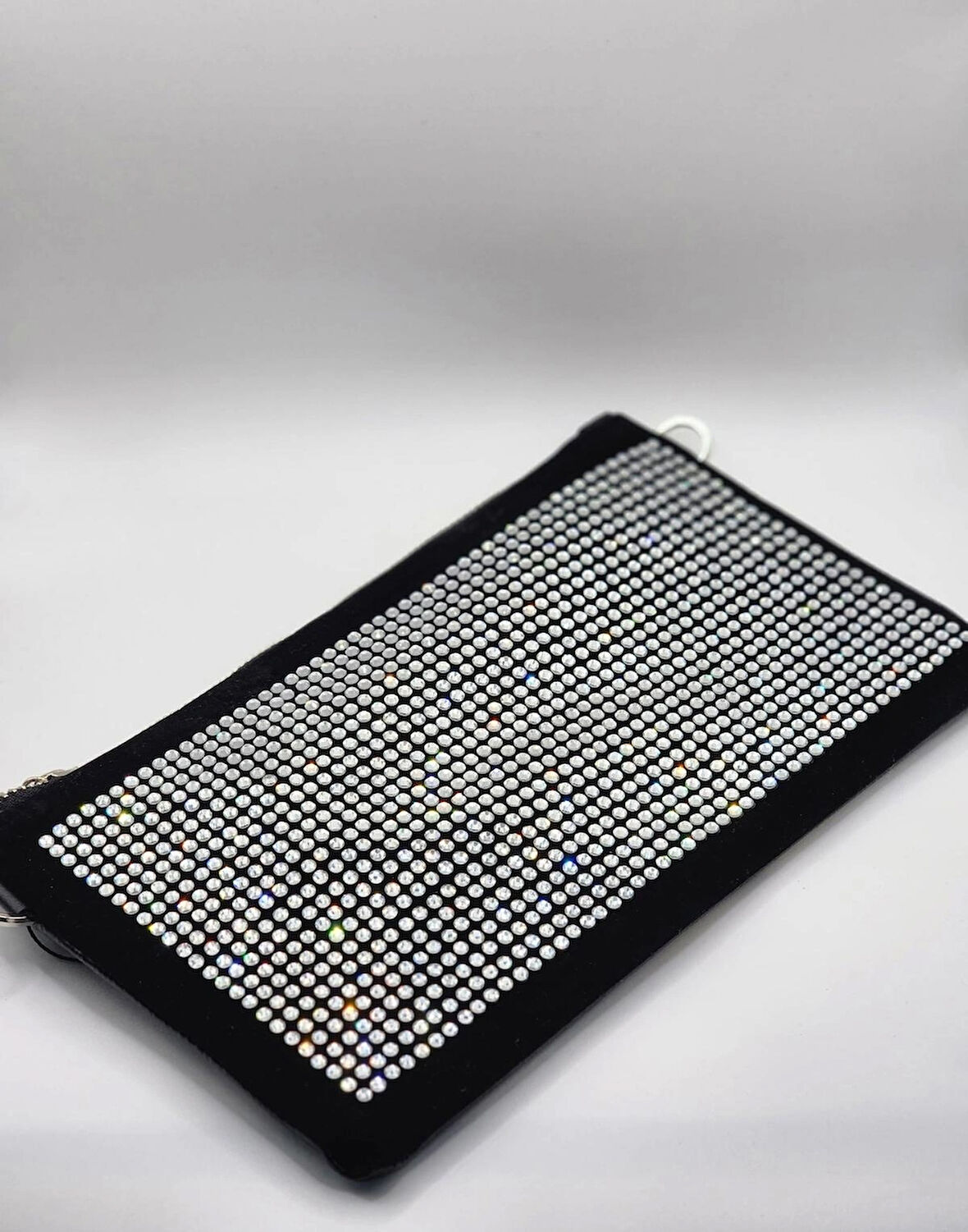 KRİSTAL KAKMA TAŞ KADIN EL-OMUZ ÇANTASI