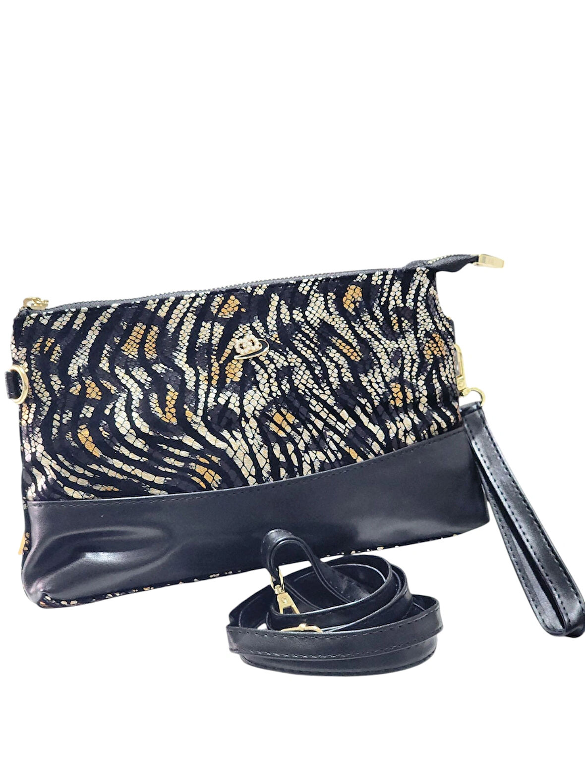 PARLAK '' ORTA BOY'' KADIN  EL-OMUZ ÇANTASI