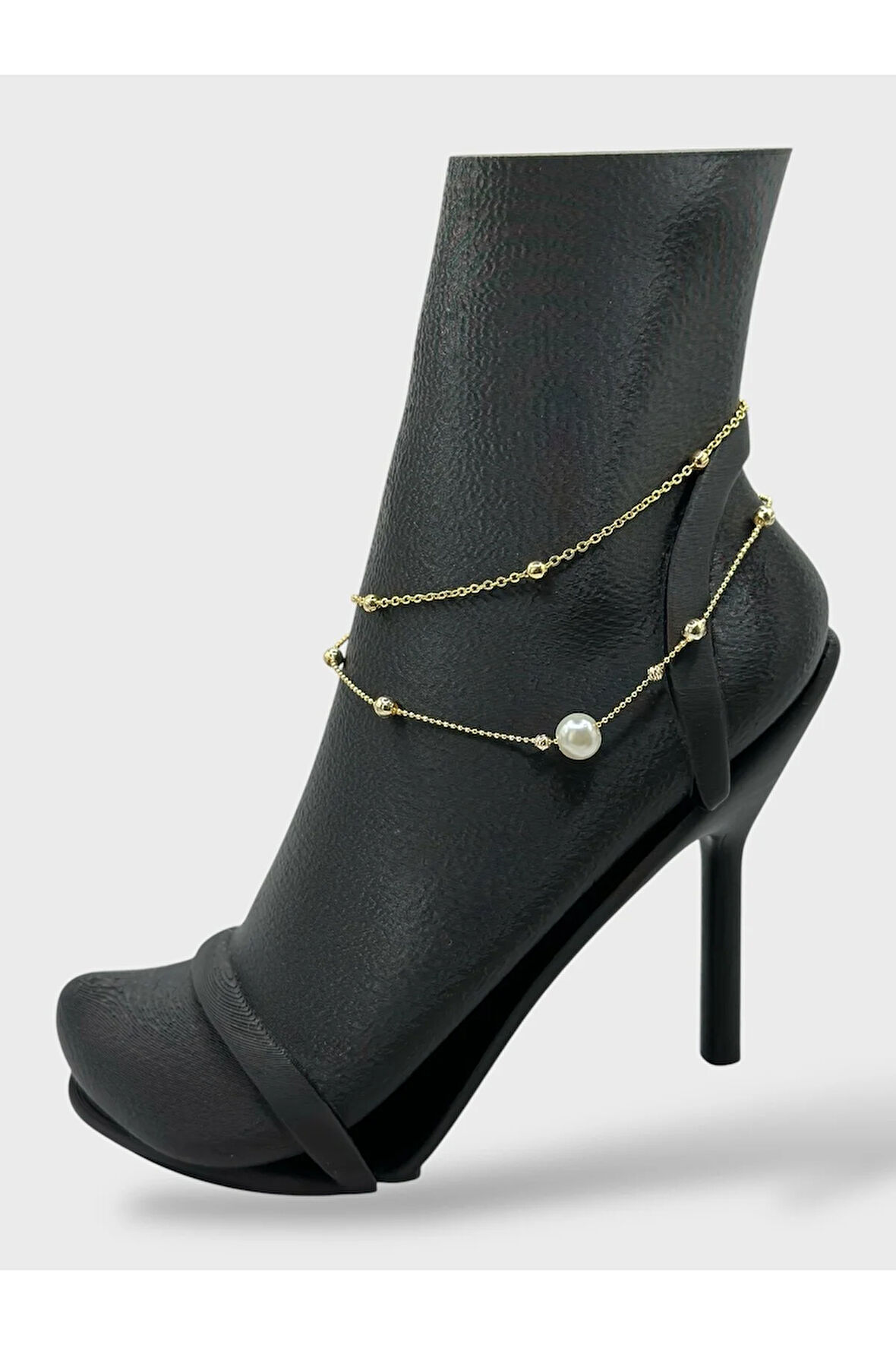 Çelik Dorikalı İncili Halhal