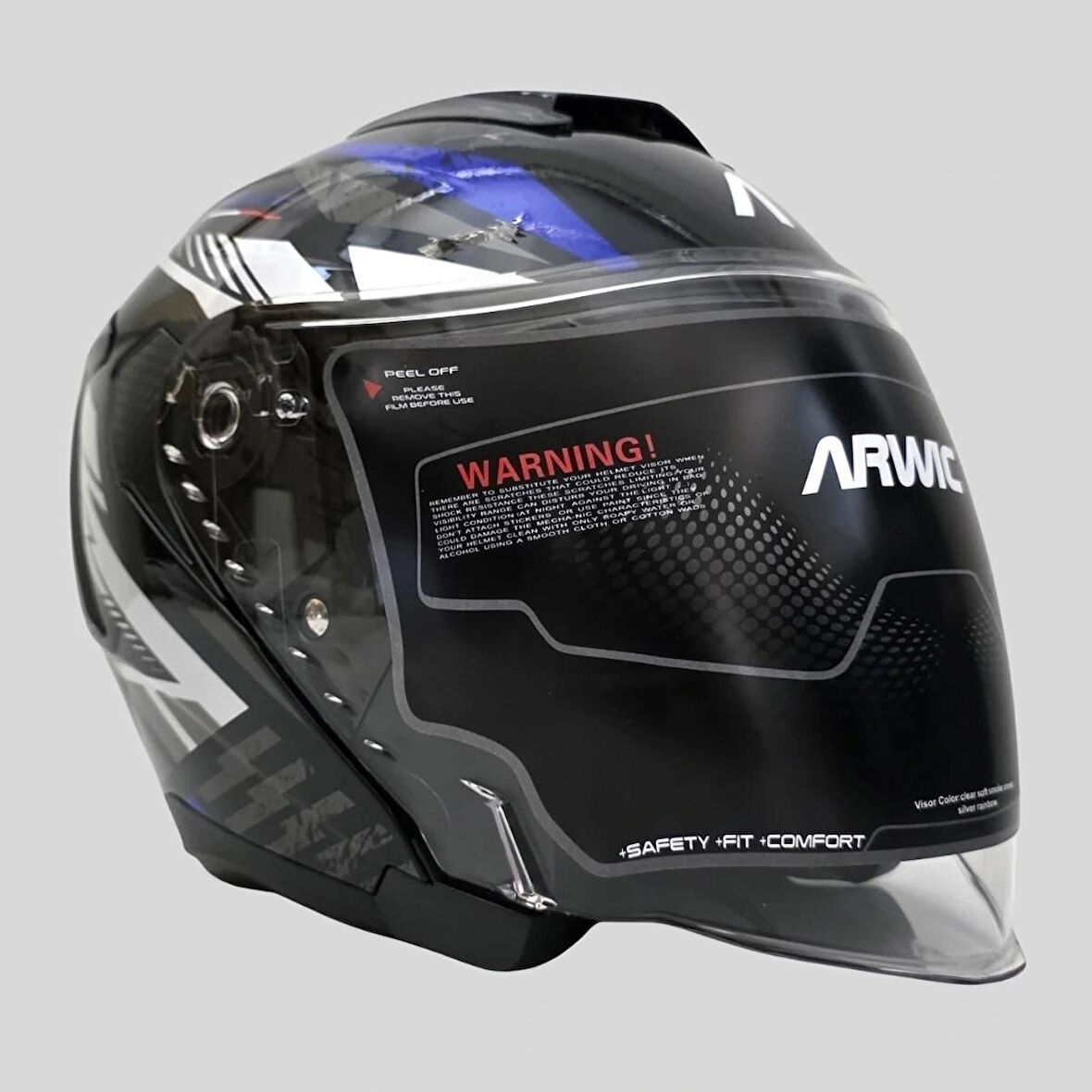 Arwic Street Yarım Açık  Kask Güneş Vizörlü 