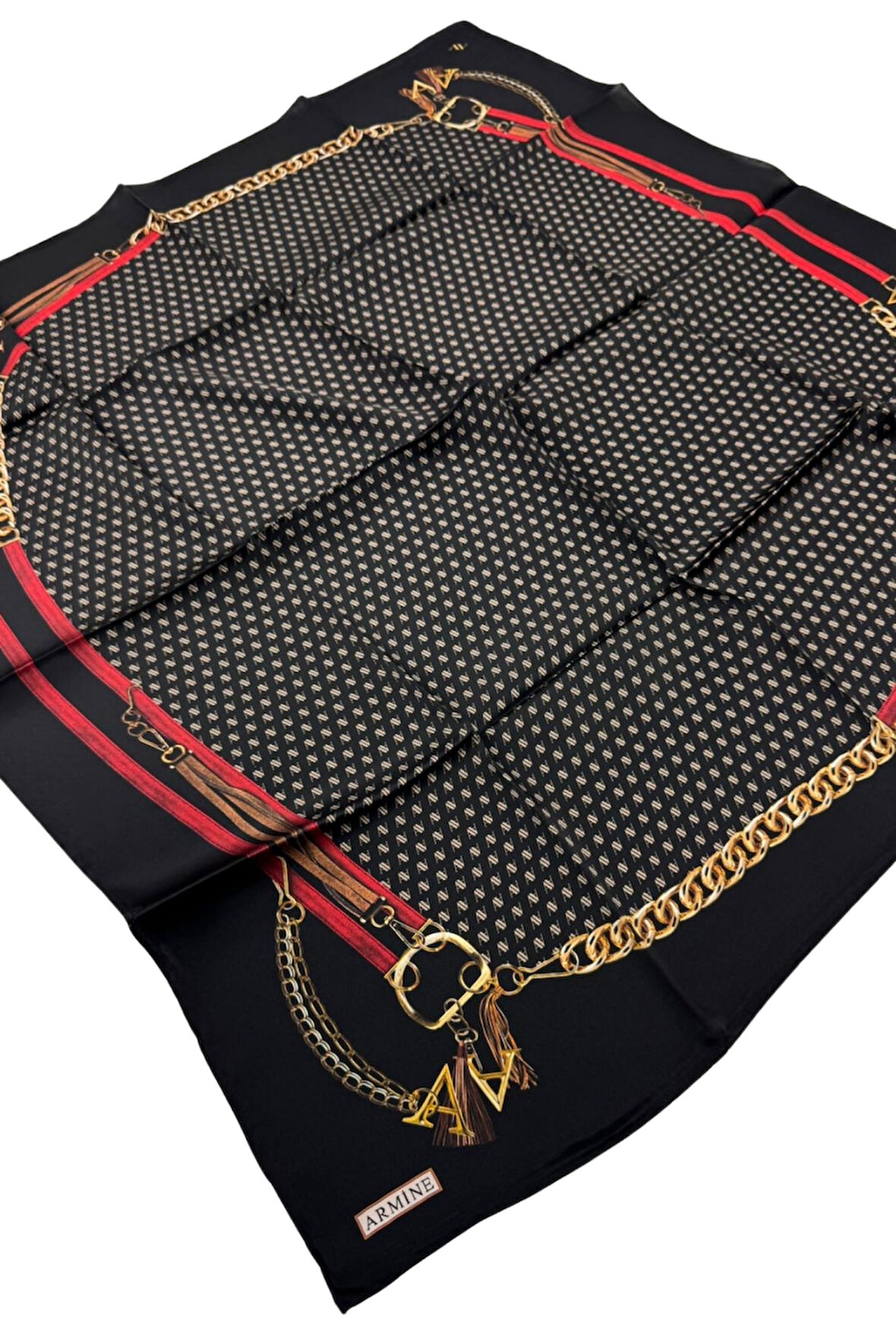 Nostalji Serisi Sura İpek Eşarp 8314DS