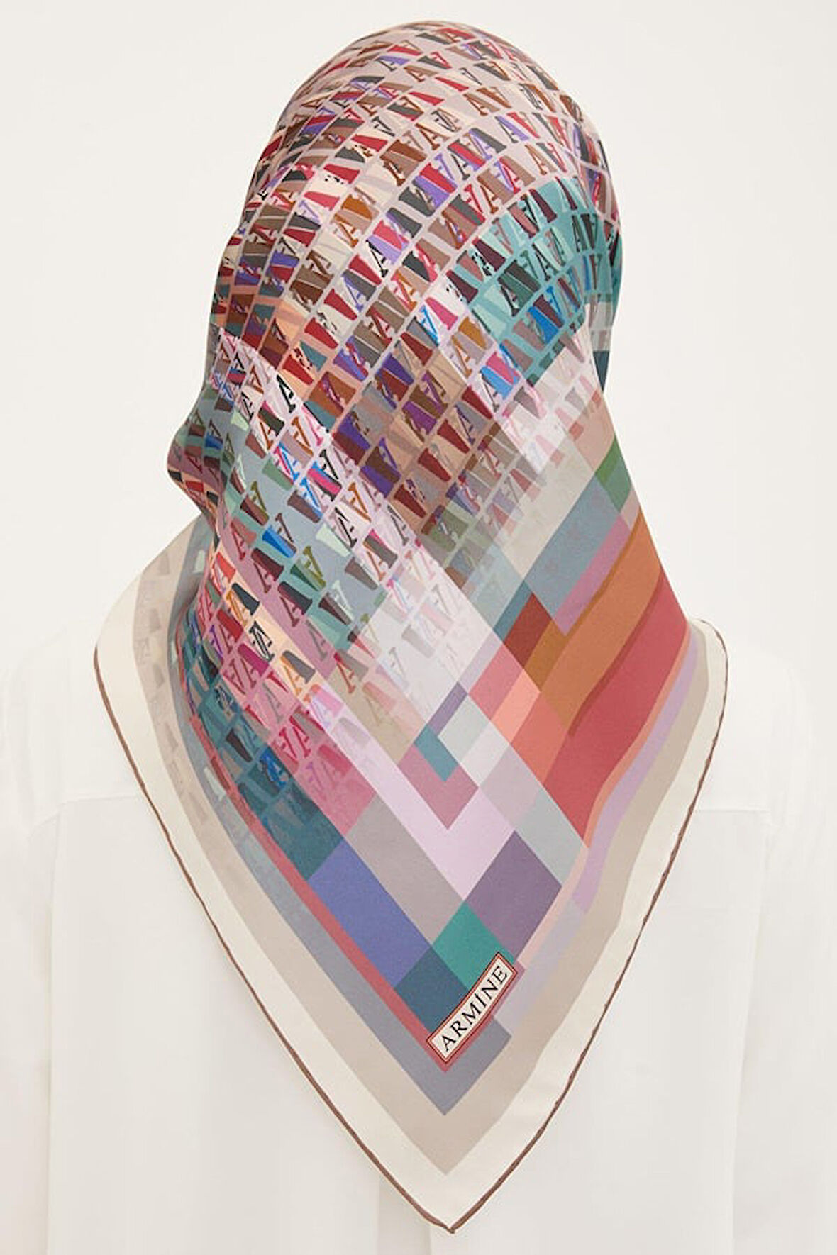 Armine İpek Eşarp Nostalji Sura 8934DS-02