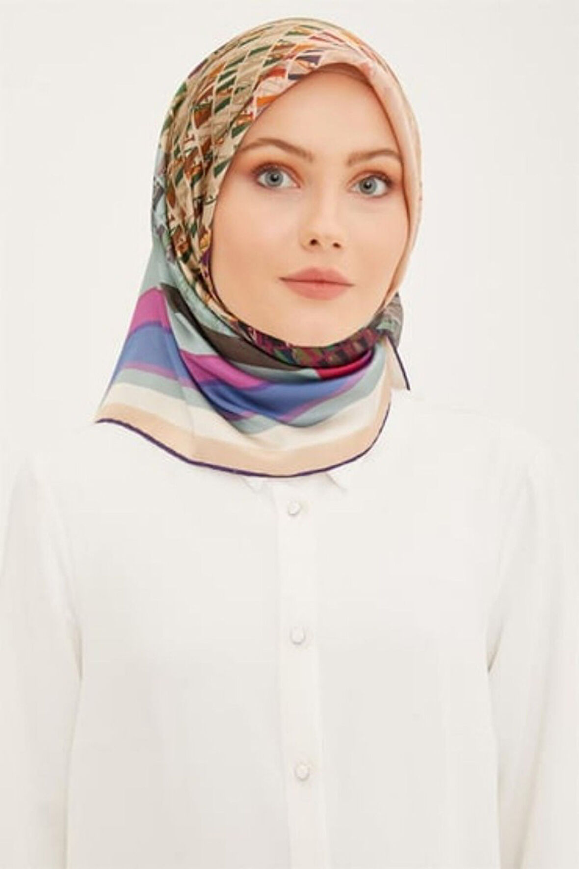 Armine Nostalji Serisi İpek Sura Eşarp 8934DS-26