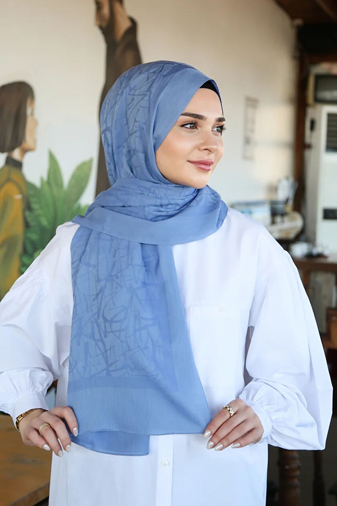 Armine Tensel İpek Şal 3
