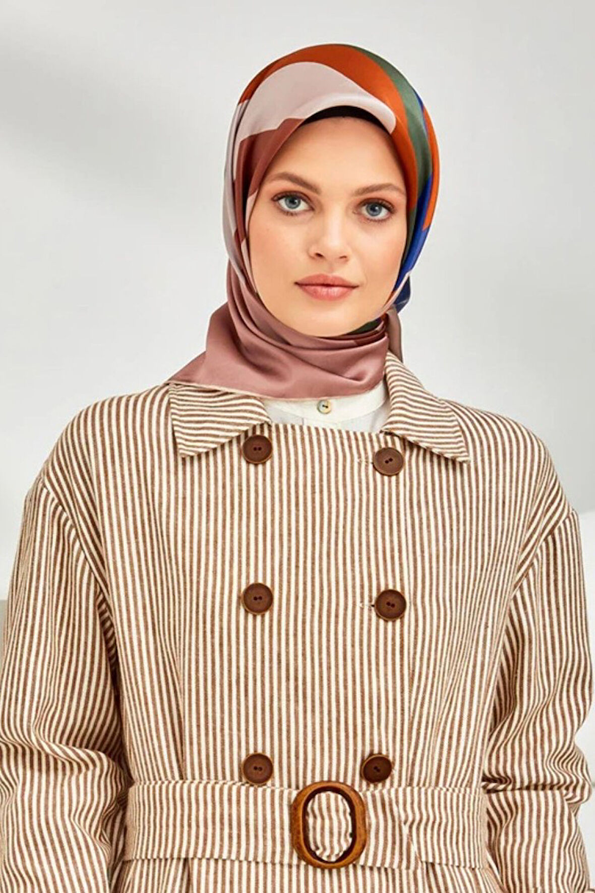 Armine Nostalji Serisi Twill İpek Eşarp 8301D-82