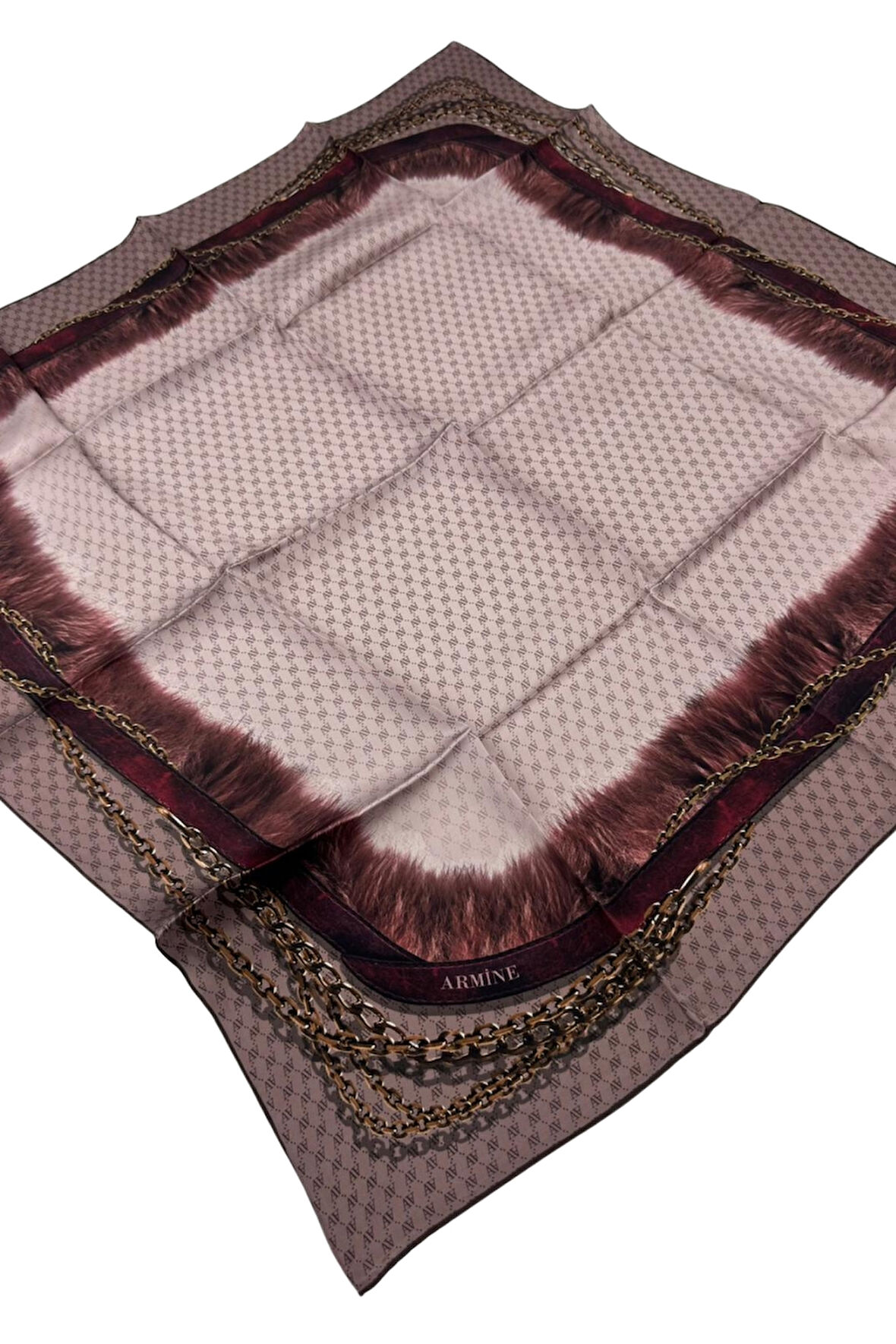 Armine Nostalji Serisi Sura İpek Eşarp 7535DS-01