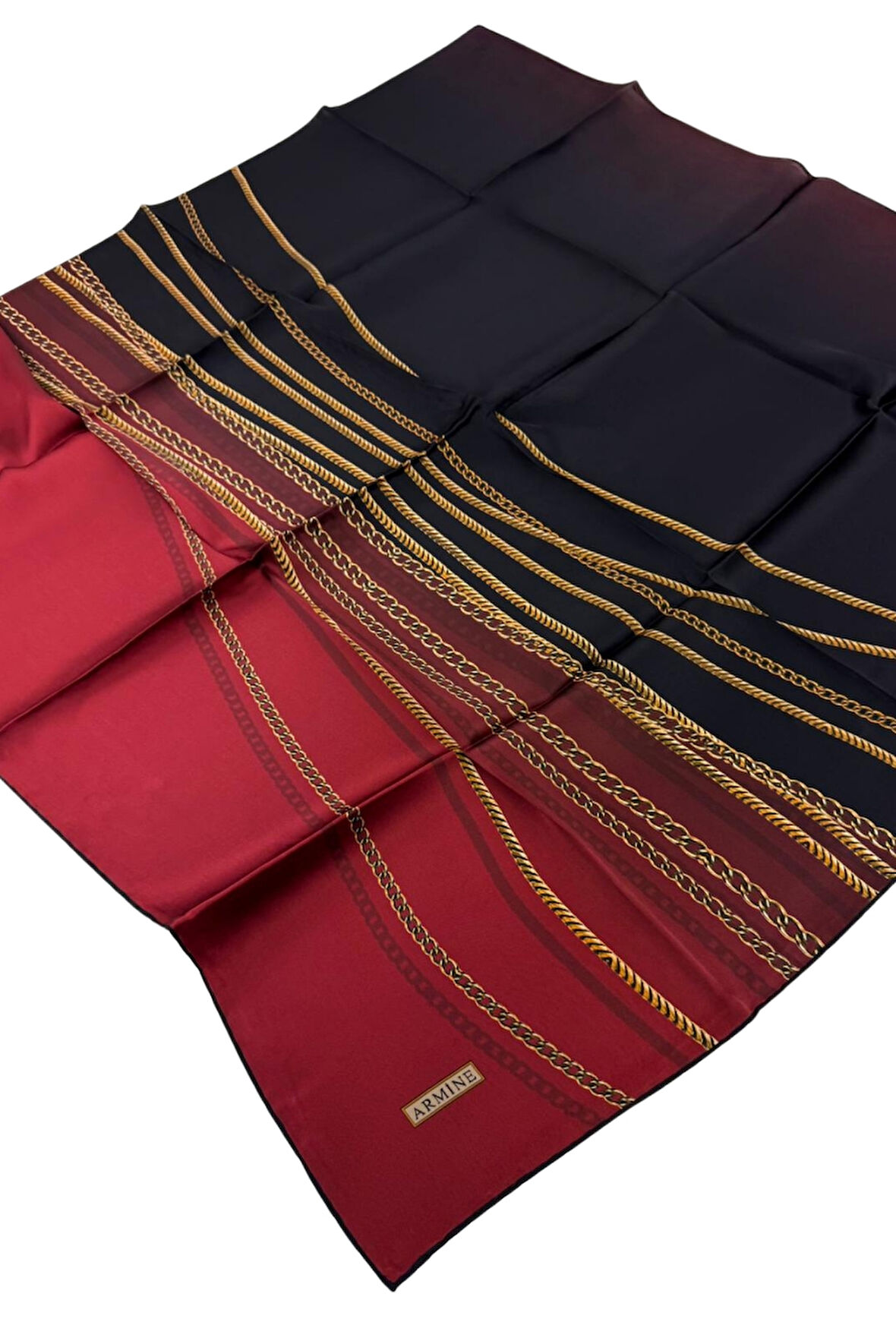 Armine Nostalji Serisi Sura İpek Eşarp 7400DS-35