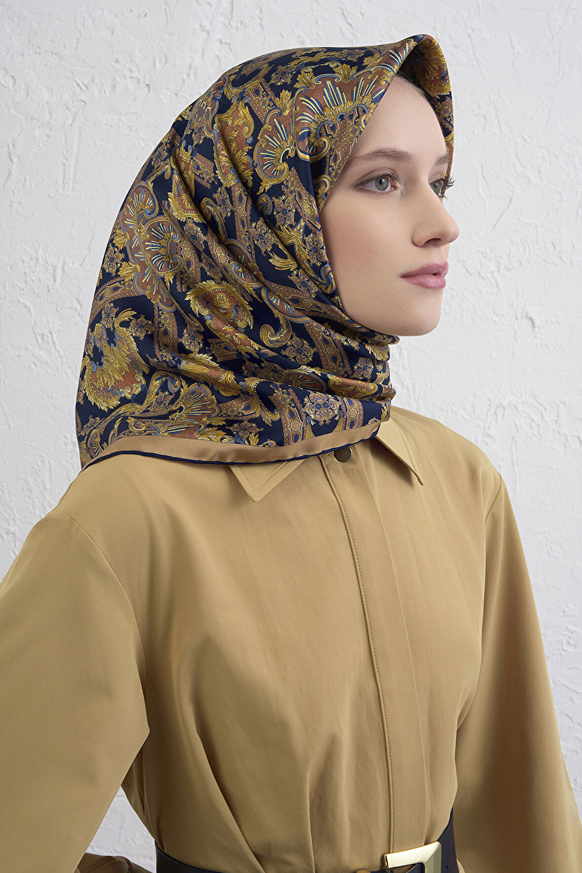 Armine Twill İpek Eşarp 9416D