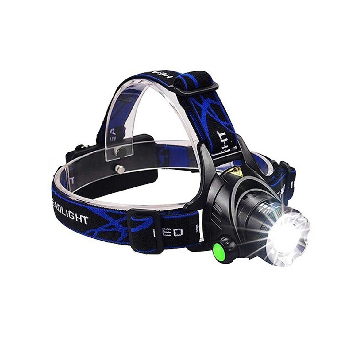 T6 Orjinal 800 Lümen Profesyonel T6 Şarjlı Zoomlu Kafa Lambası