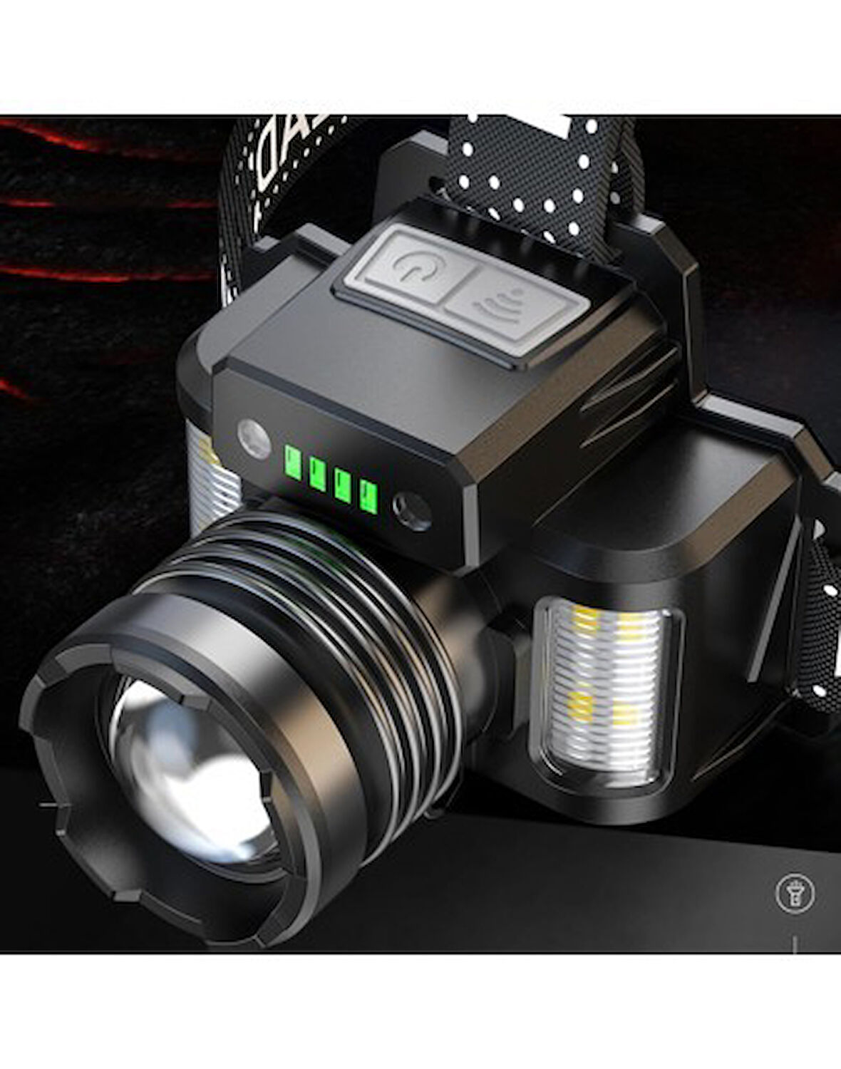 SENSÖRLÜ ŞARJLI KAFA LAMBASI