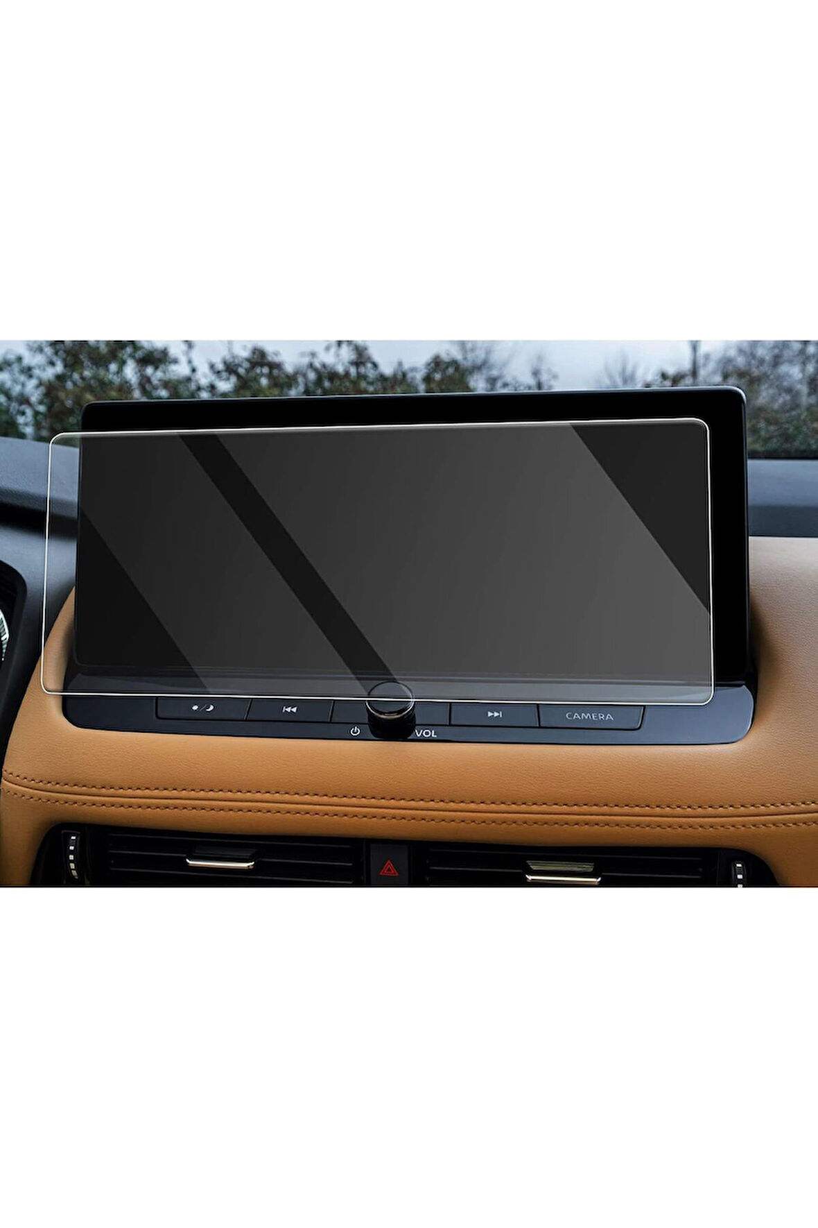 Nissan X-Trail Uyumlu Navigasyon Uyumlu 9H Nano Ekran Koruyucu 2022-2024