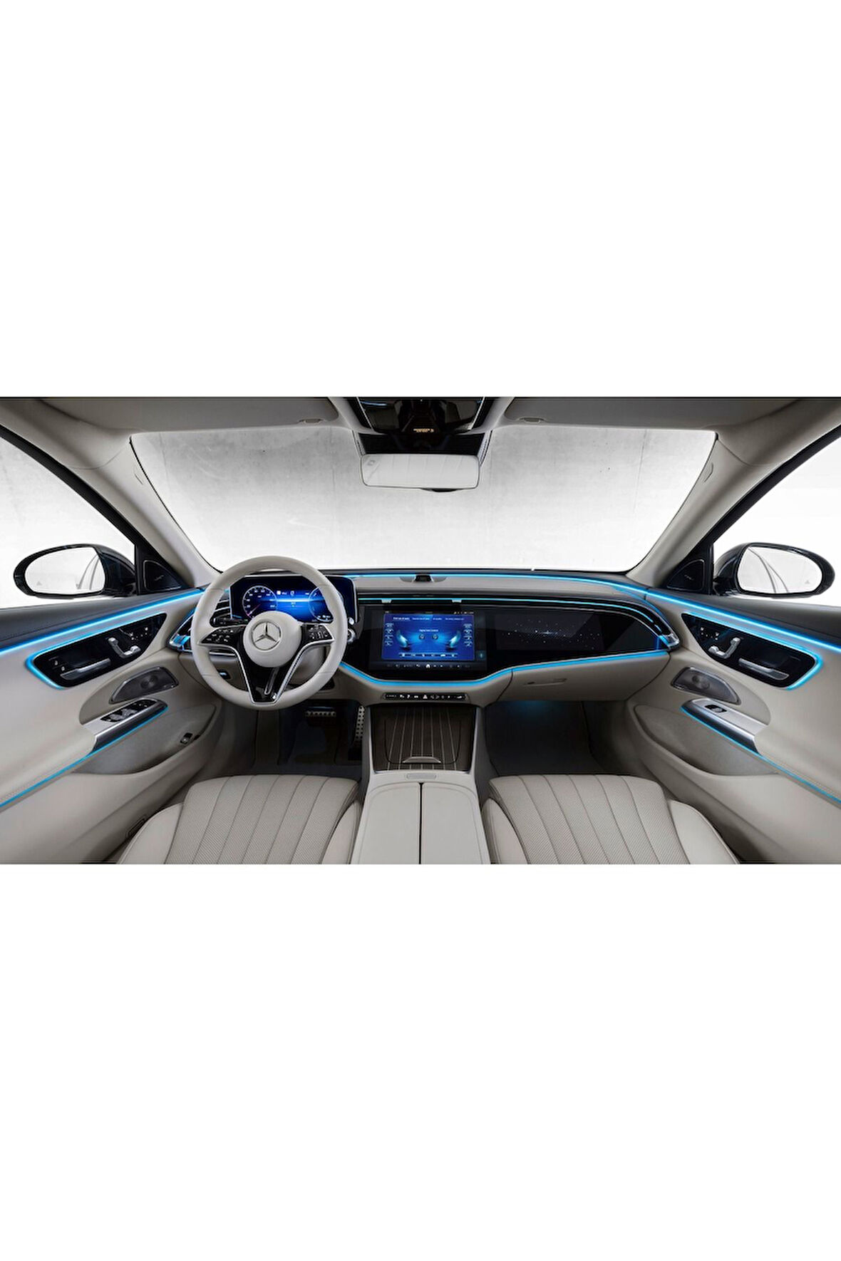 Mercedes E220 Multimedya Ve Dijital Gösterge Ekranı 9h Ekran Koruyucu