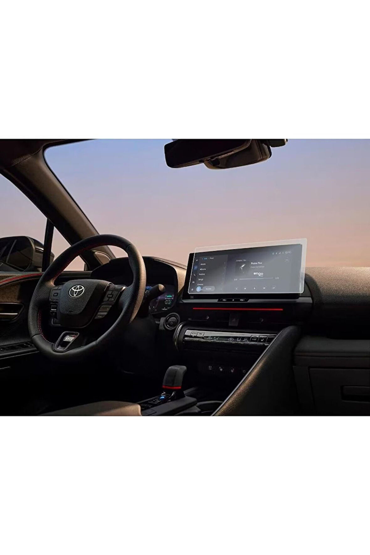 Toyota C-Hr Hybrid 12.3 Inç Uyumlu Multimedya 9H Nano Ekran Koruyucu