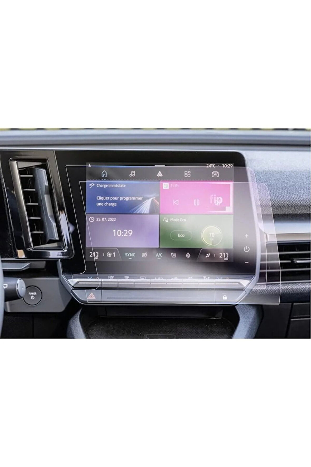 Renault Megane E-tech 12 inç Multimedya Uyumlu 9H Nano Ekran Koruyucu