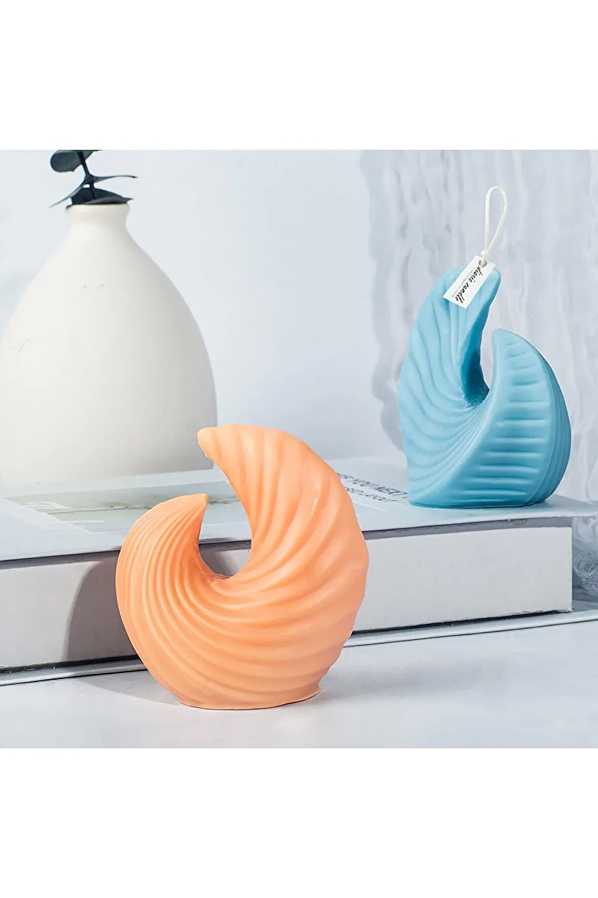 Dekoratif Mum Kalıbı - 3D tasarım mum silikon kalıbı