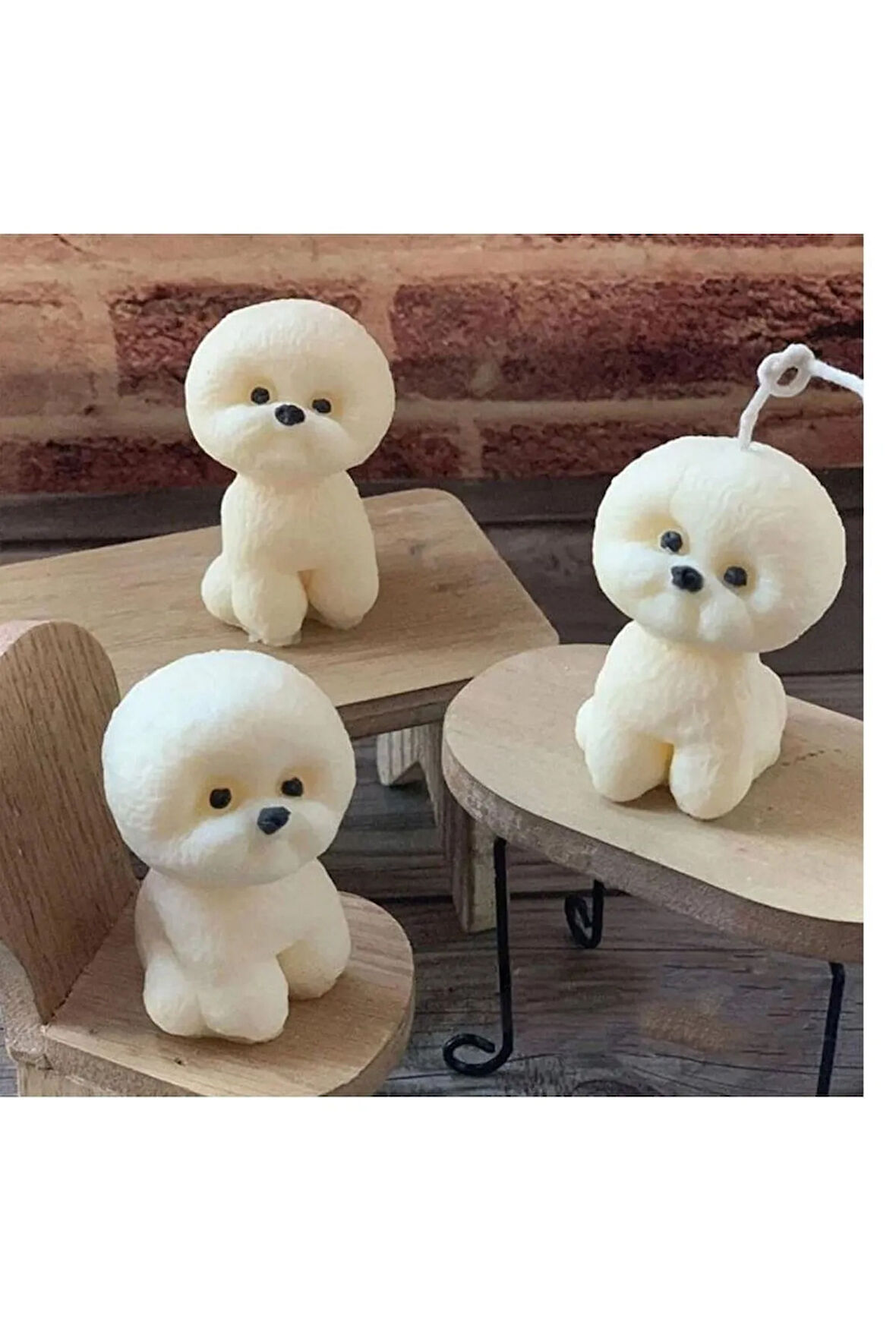 Köpek Mum Silikon Kalıbı